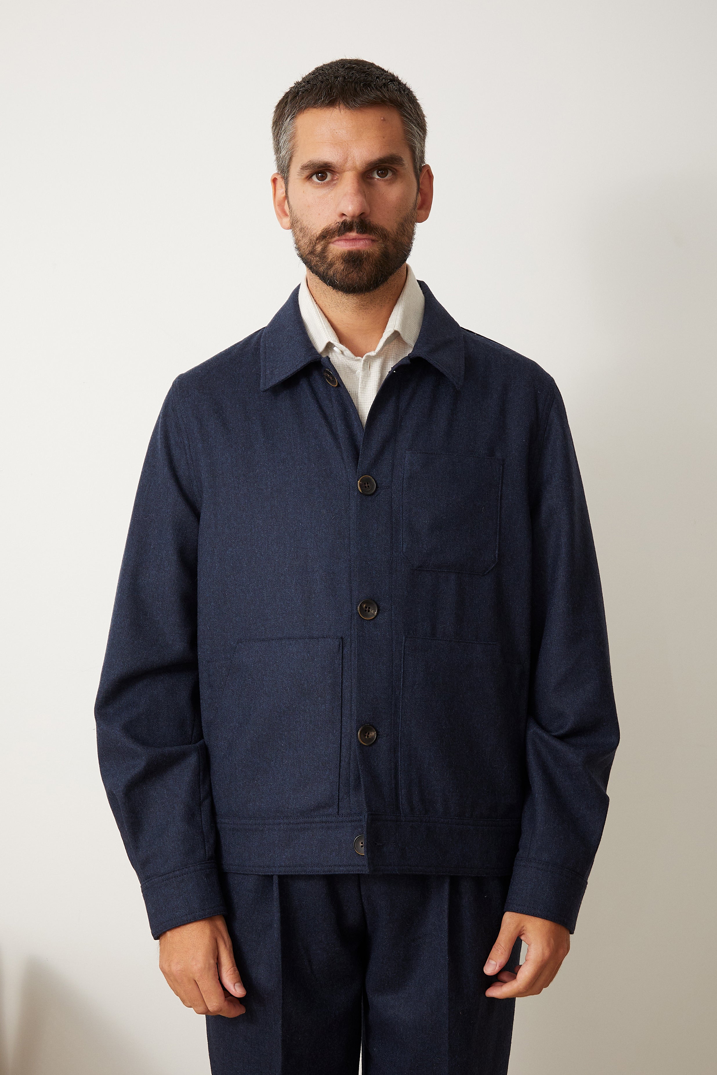 Veste Bergame marine