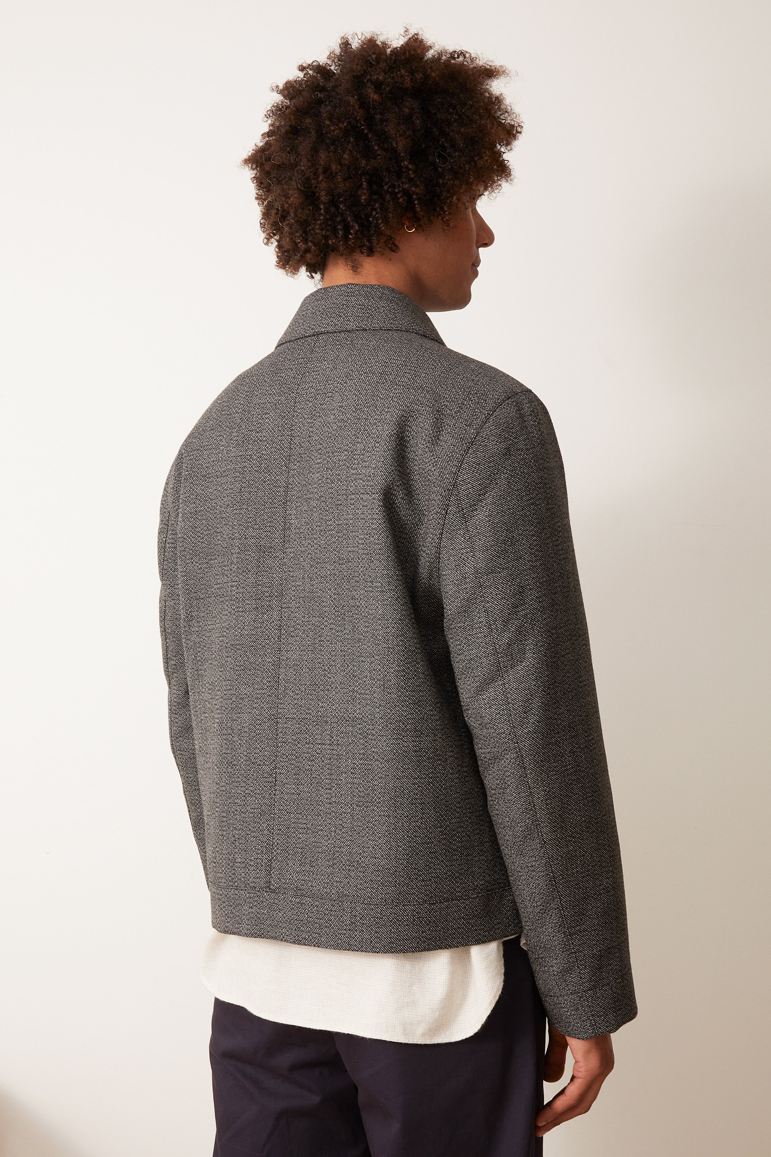 Positano jacket in grey