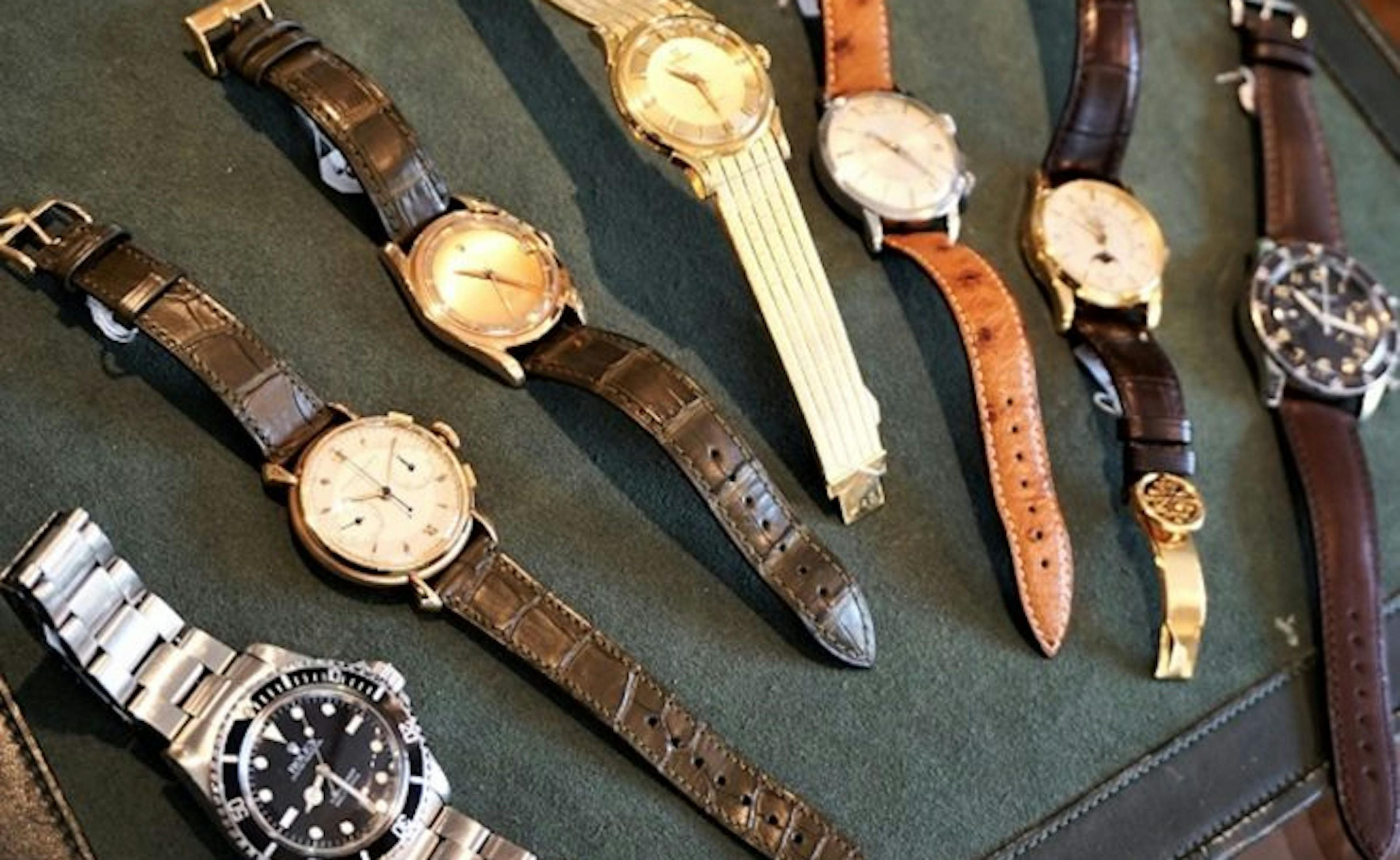 Old classic store watches