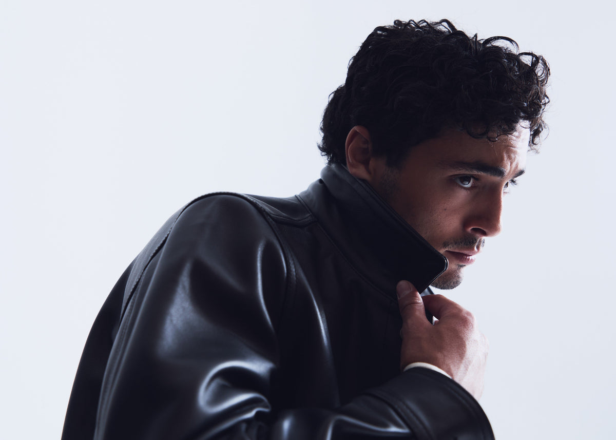 homme-blouson-cuir-noir