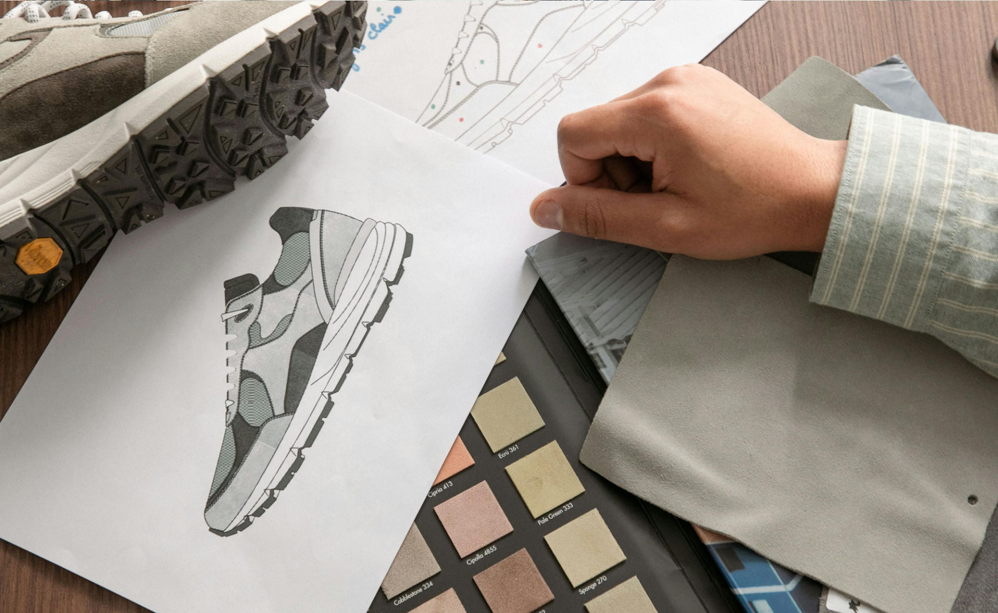 Comment un dessin est devenu la paire de sneakers Almeida