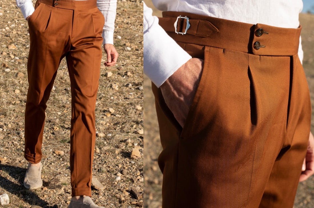 Comment porter un pantalon couleur cognac ? – CDL#95