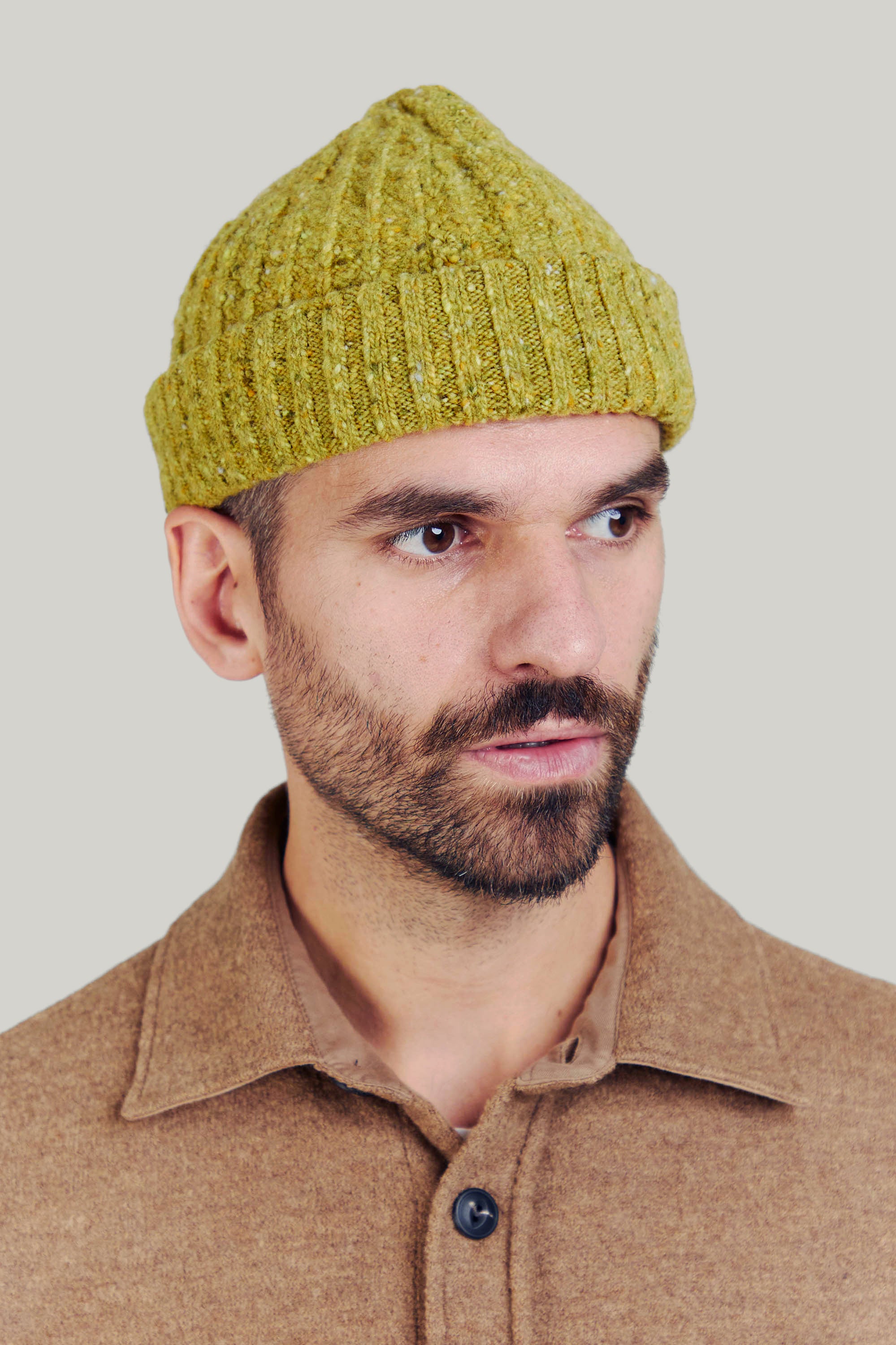 Ataes beanie in lichen