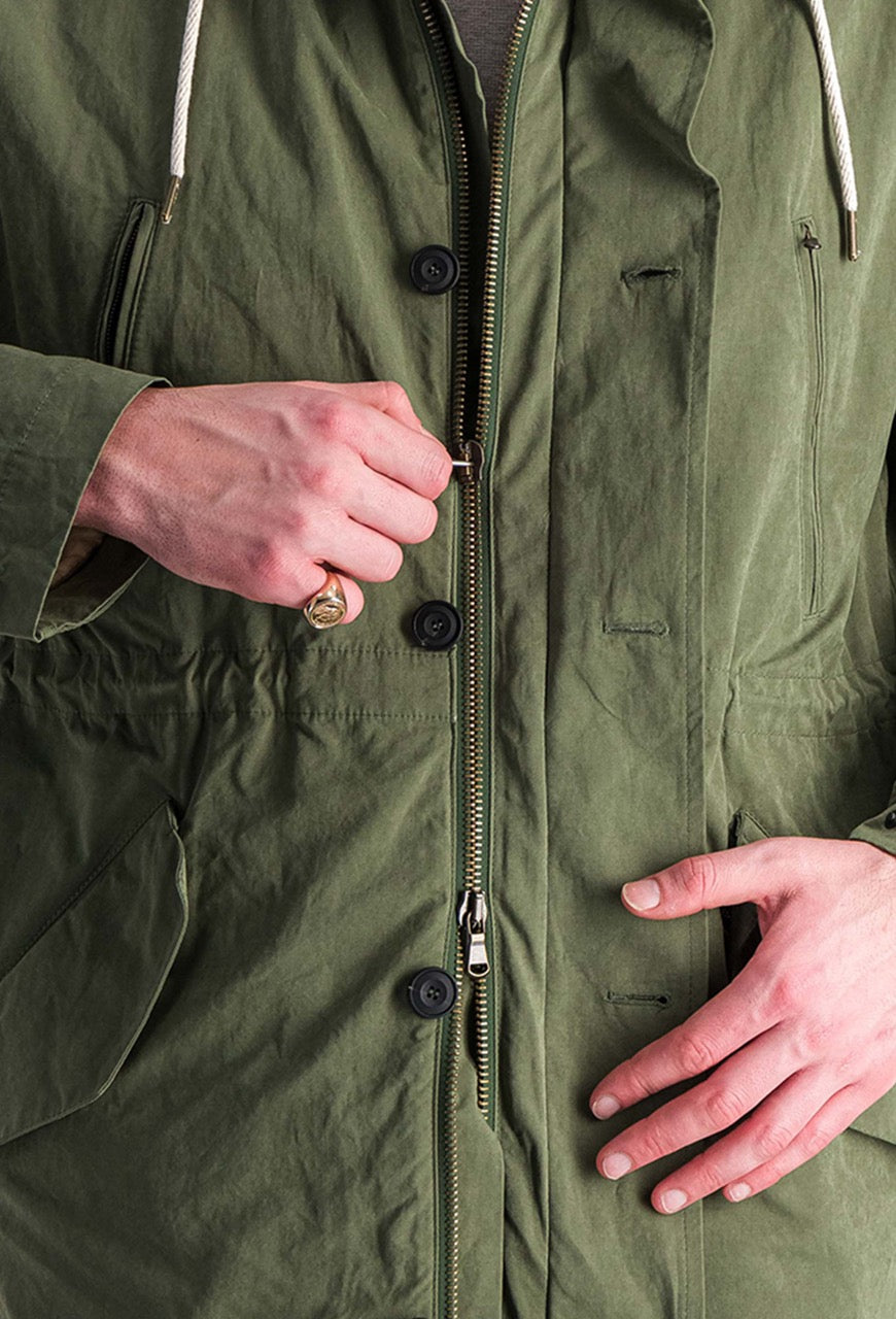 Nusco Parka in green