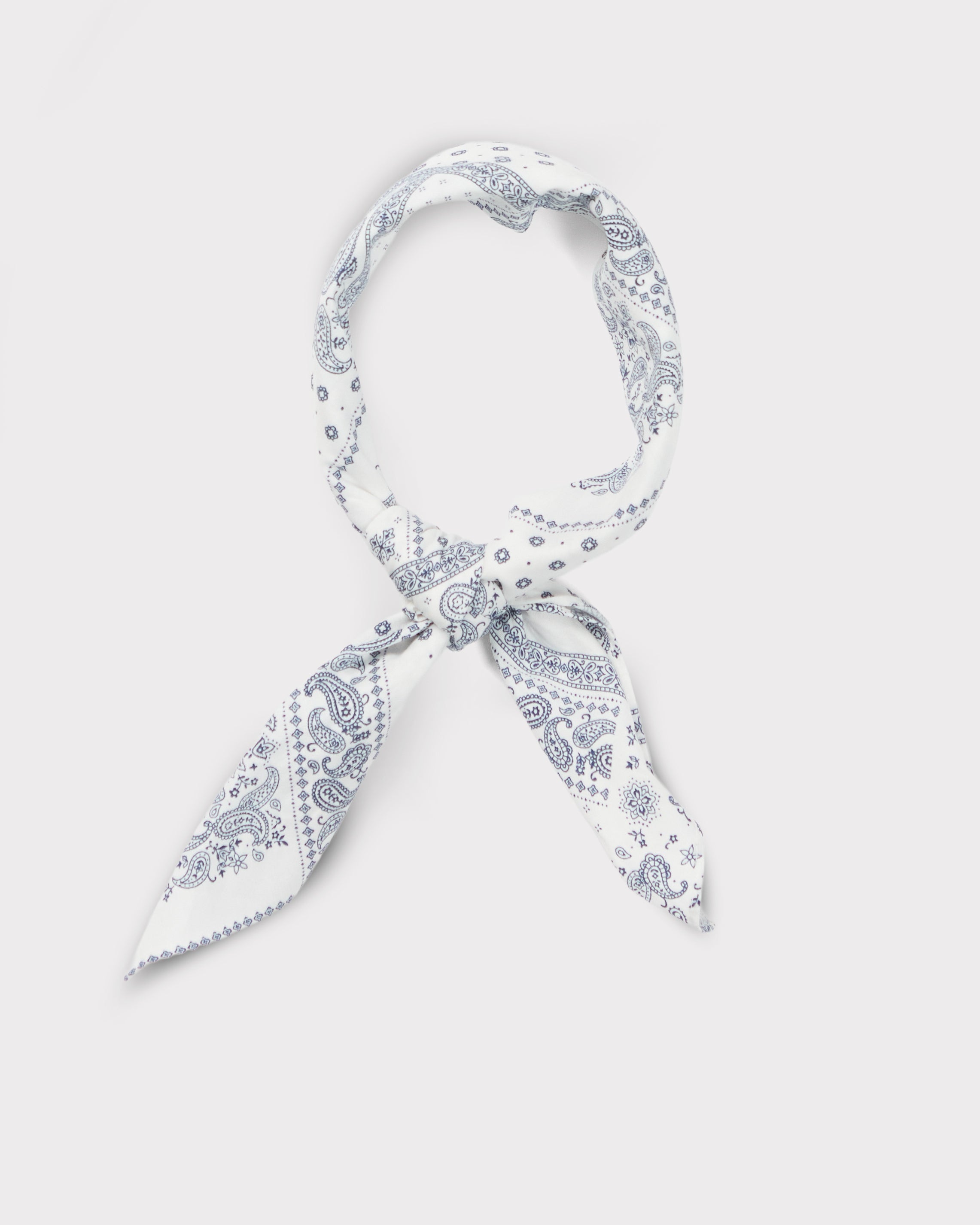 Minato bandana in white