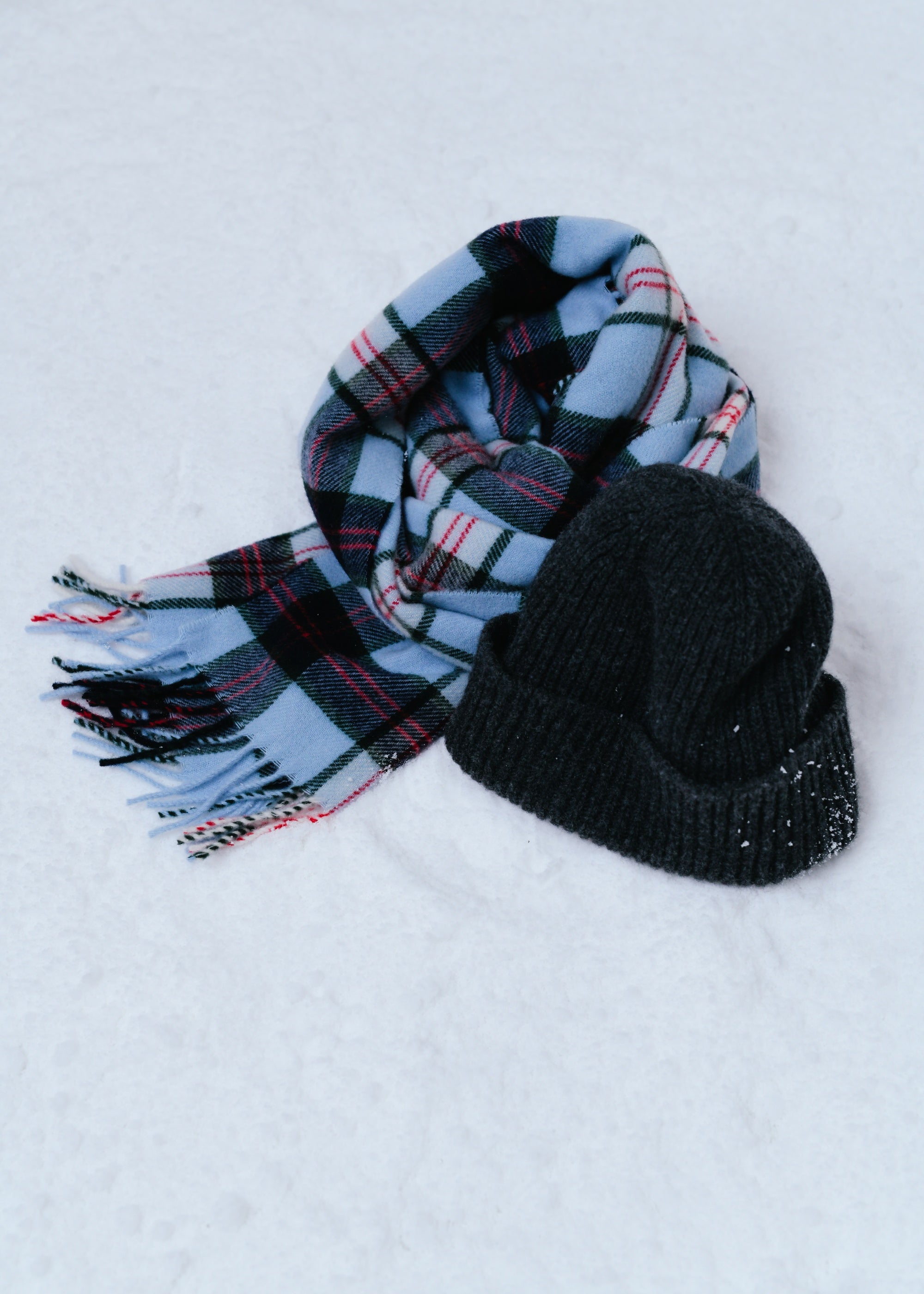 Duo bonnet Brighton marine et écharpe Murray bleu