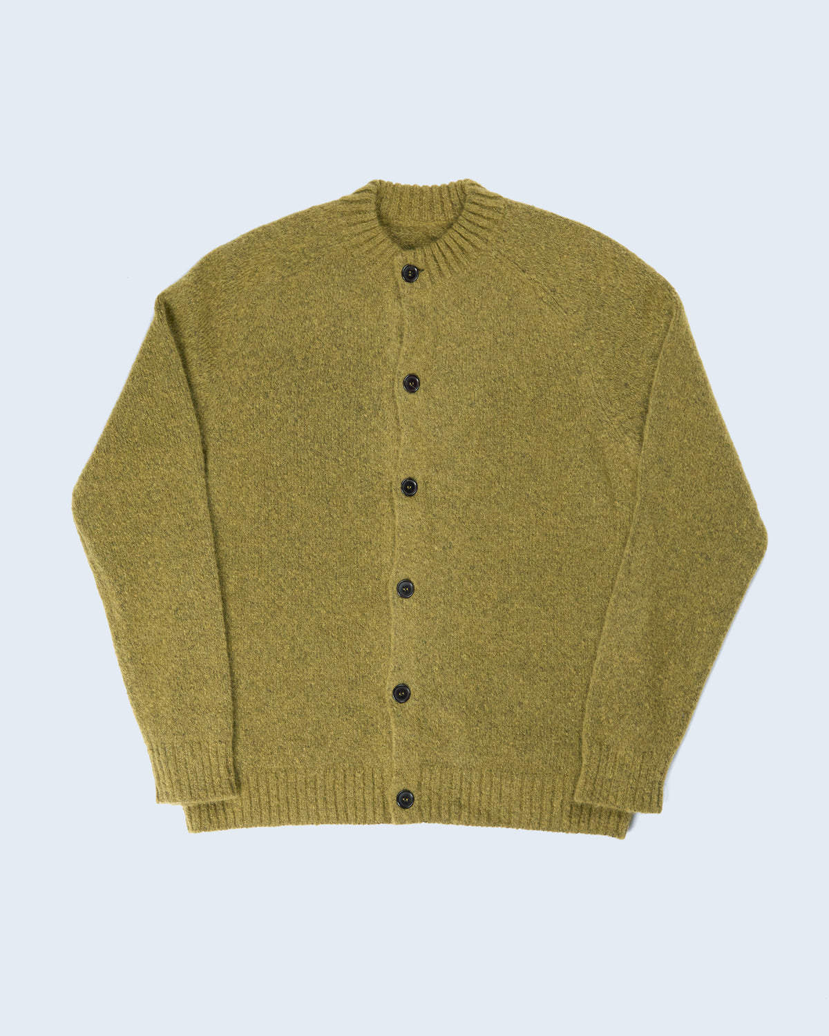 Cardigan Archie vert lichen