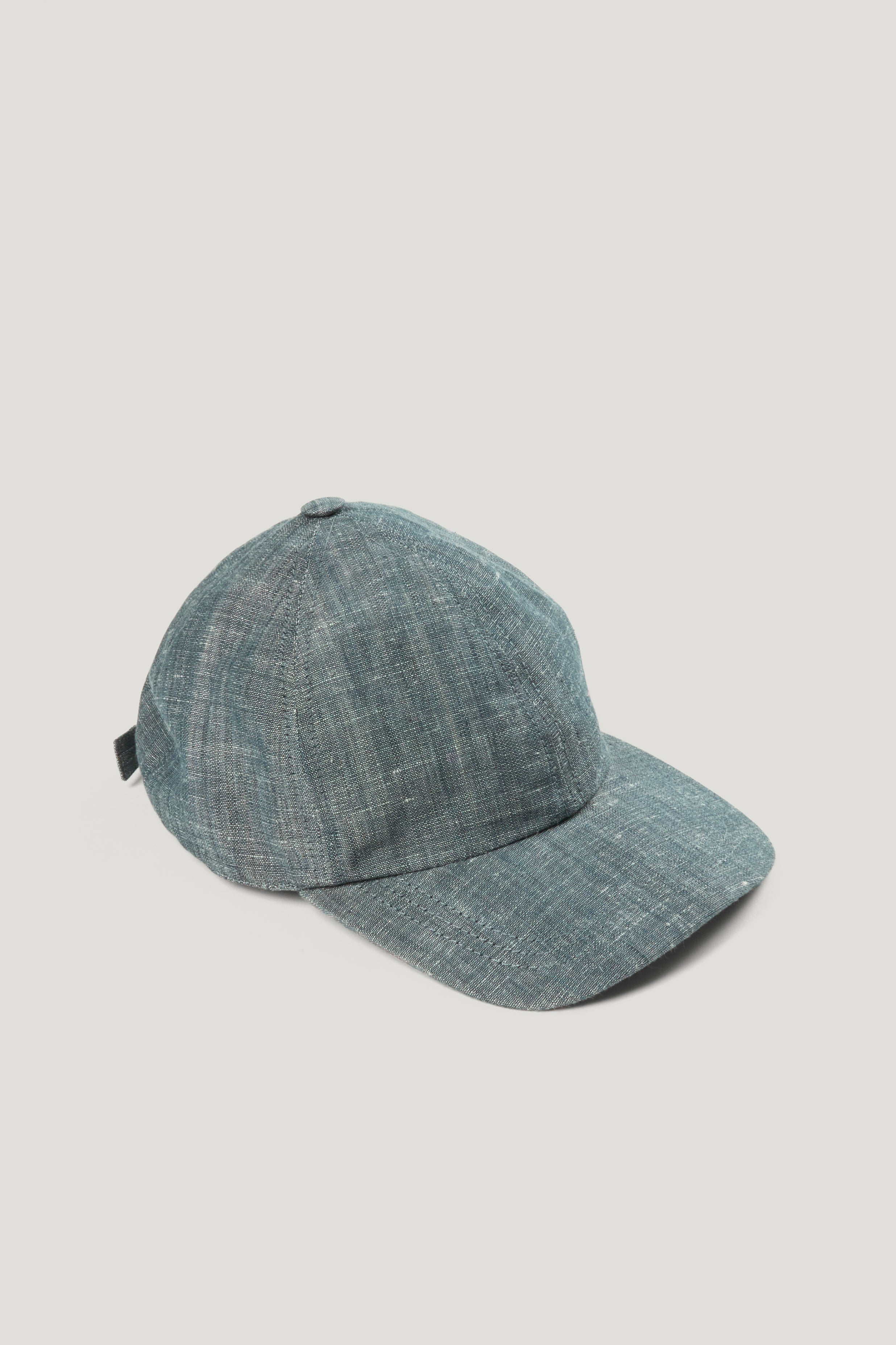 Alabama Baseball Cap in Japanese Chambray