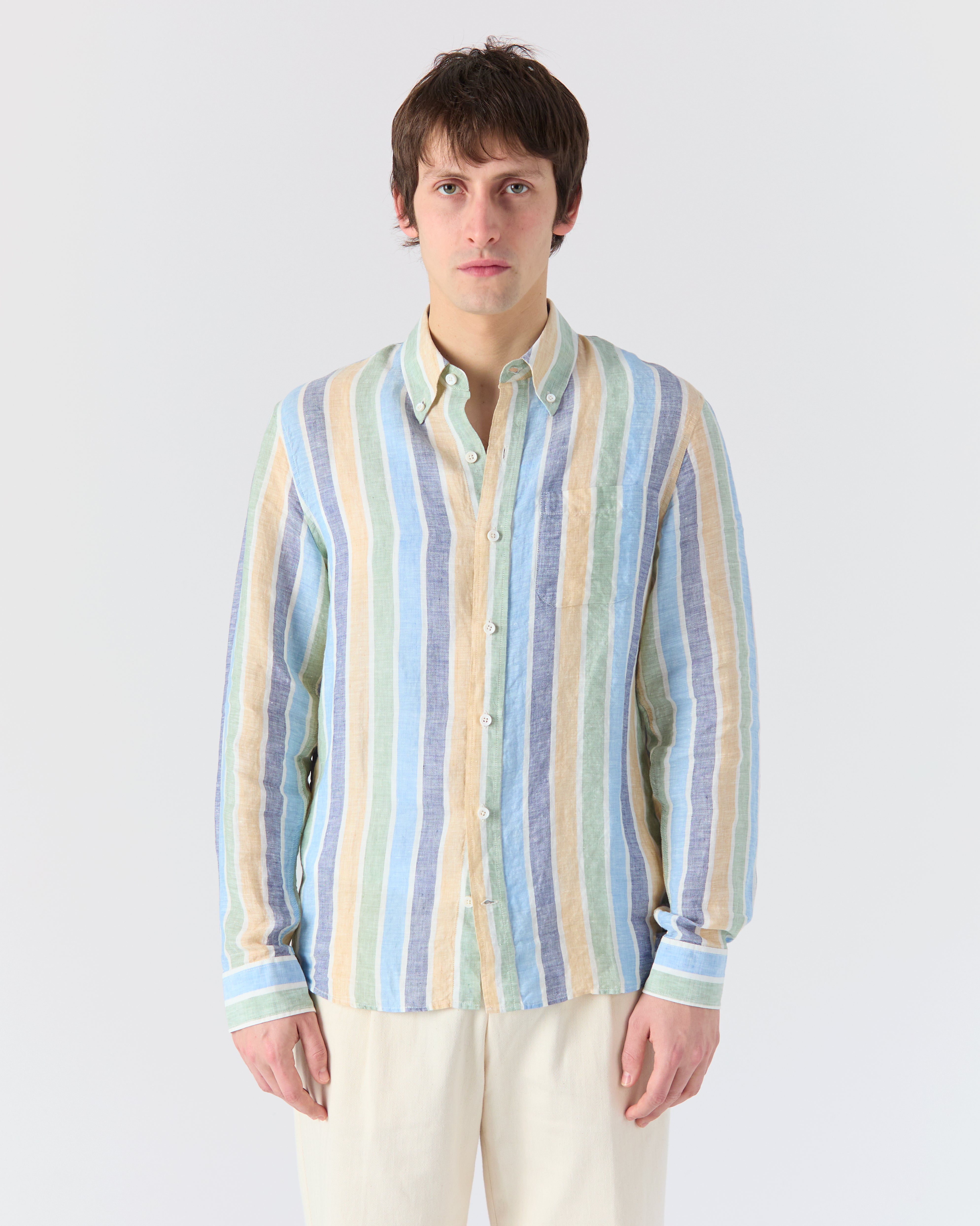 Chemise Calvi multicolore