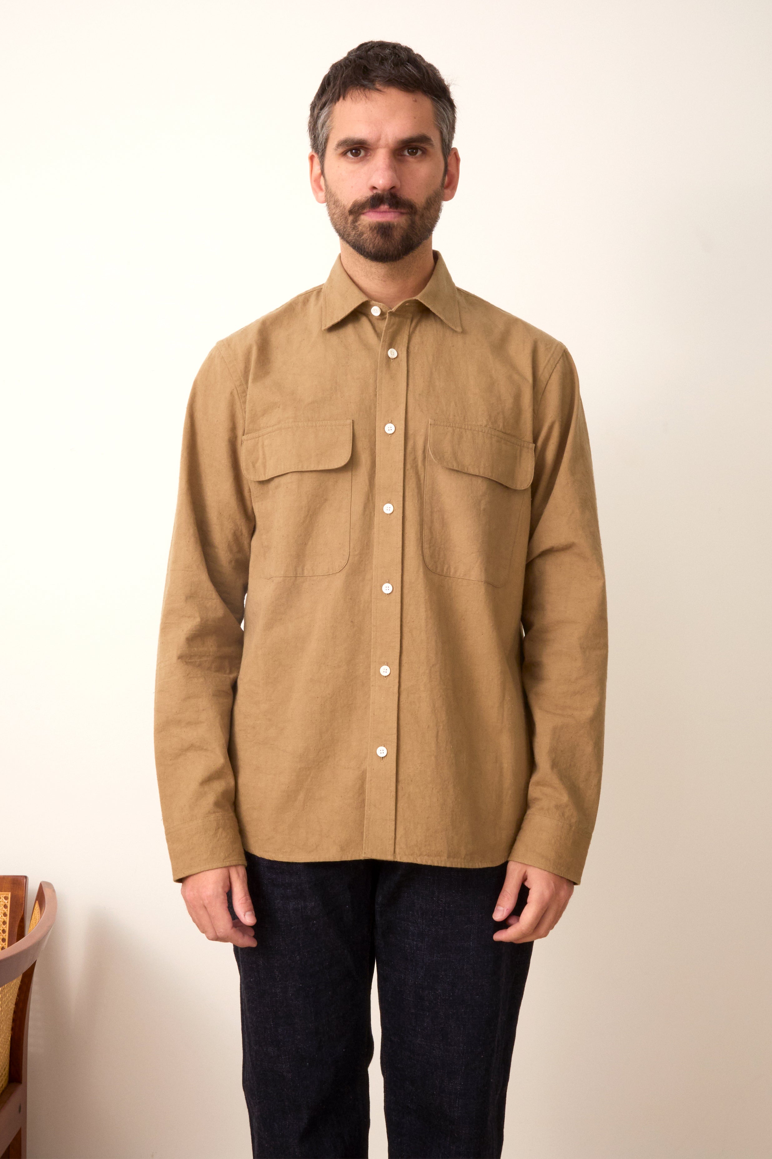 Dinard shirt in coyote