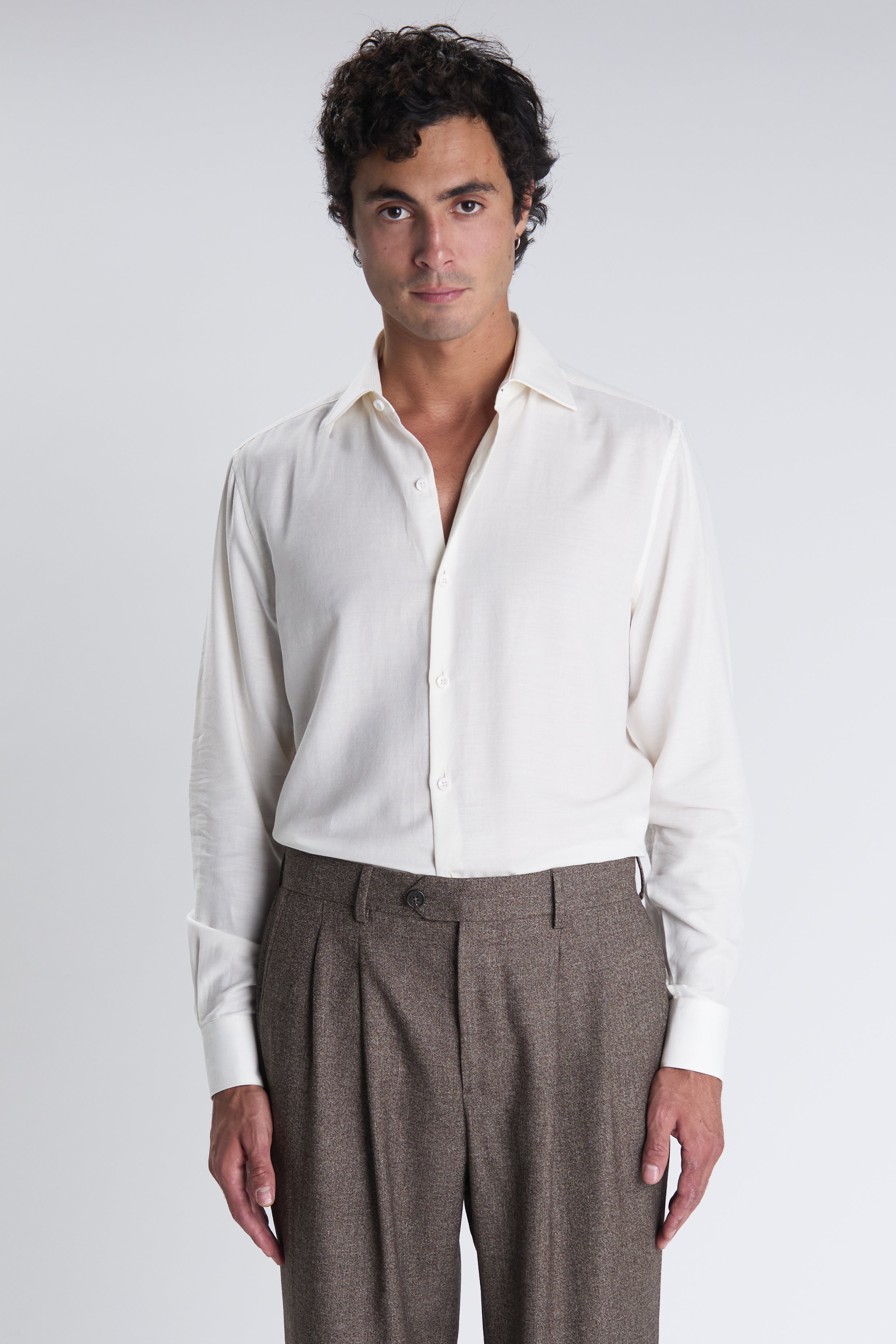 Volpaia shirt in ecru