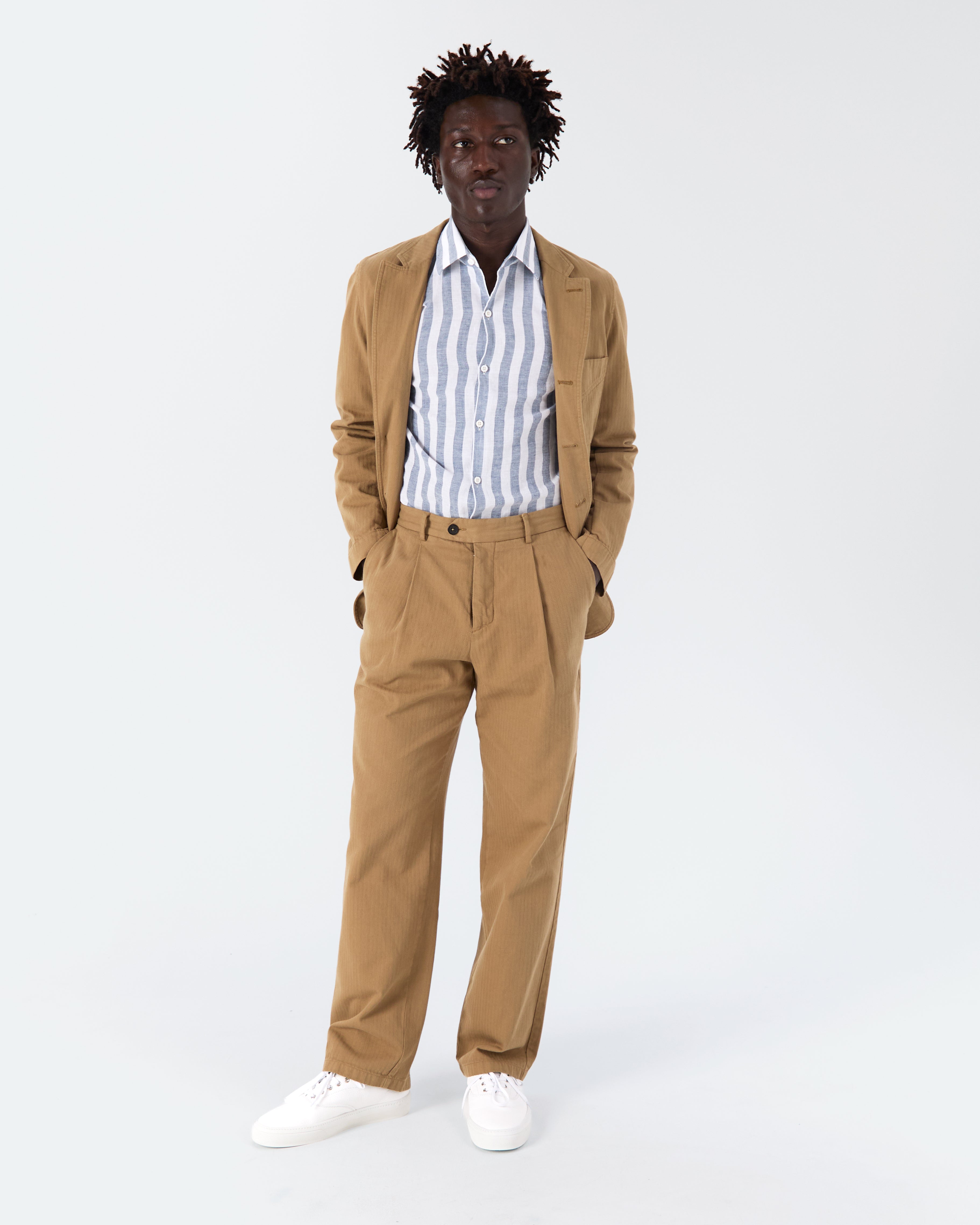 Chemise Volpaia blanc et bleu