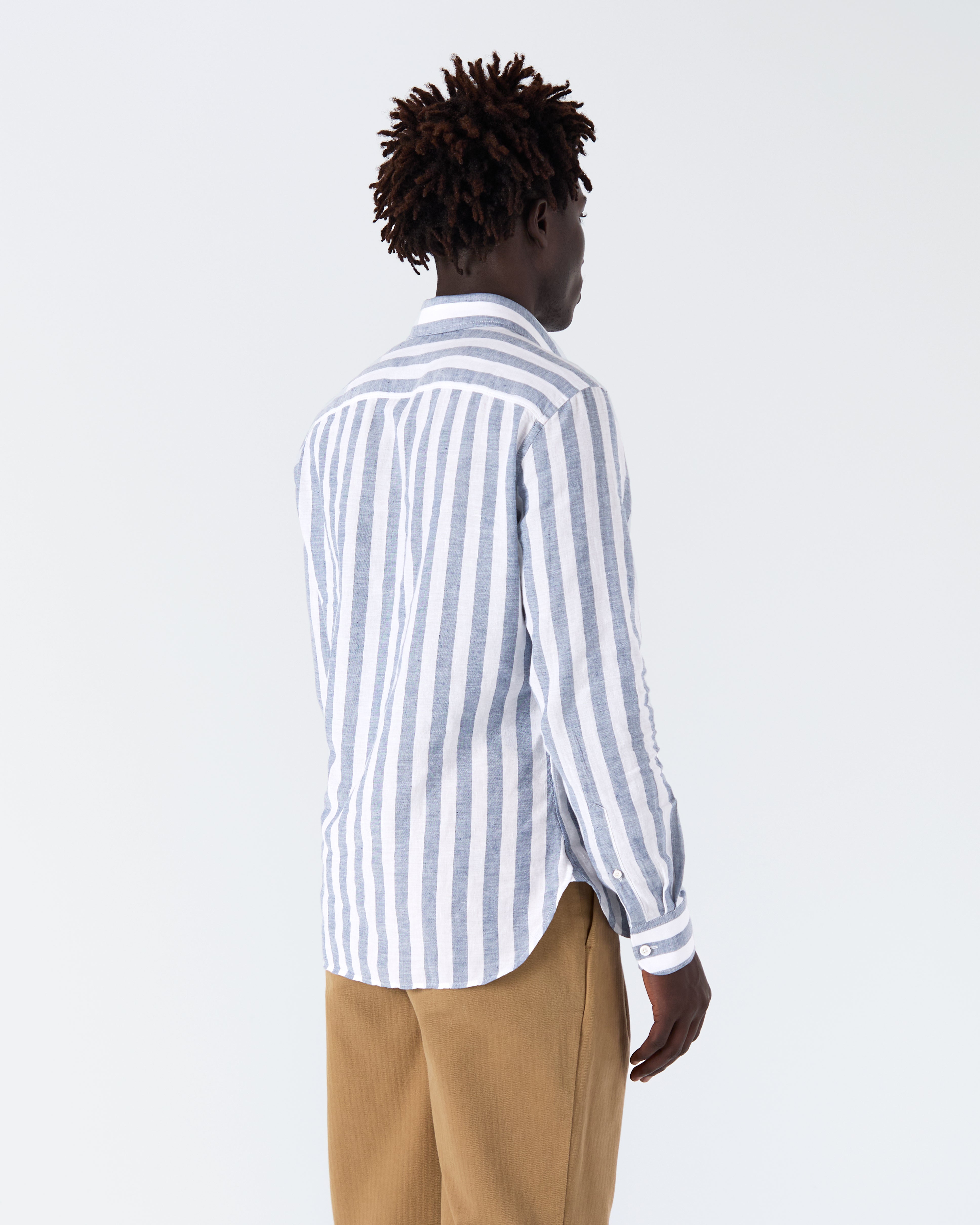 Chemise Volpaia blanc et bleu