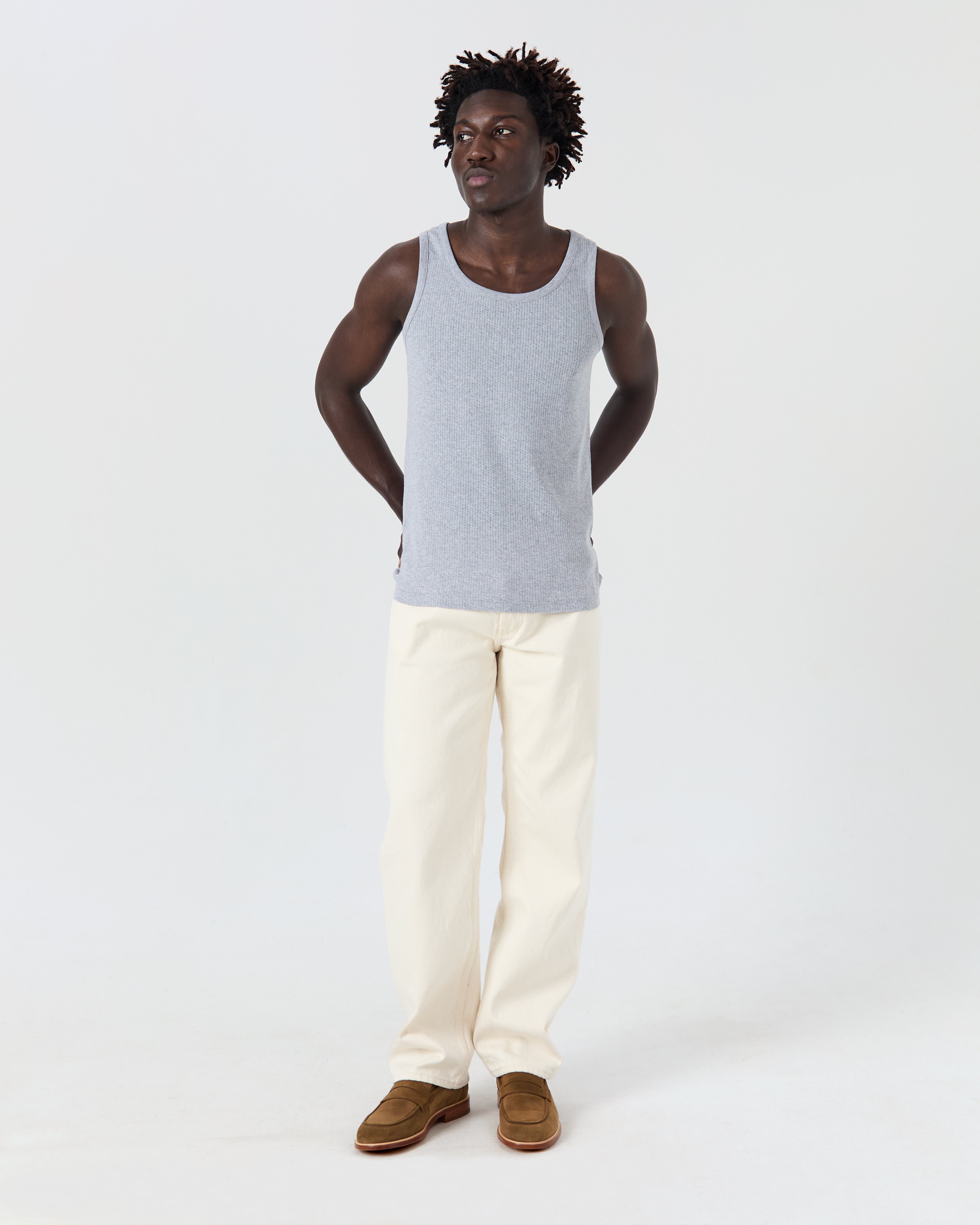 Débardeur Halles gris chiné