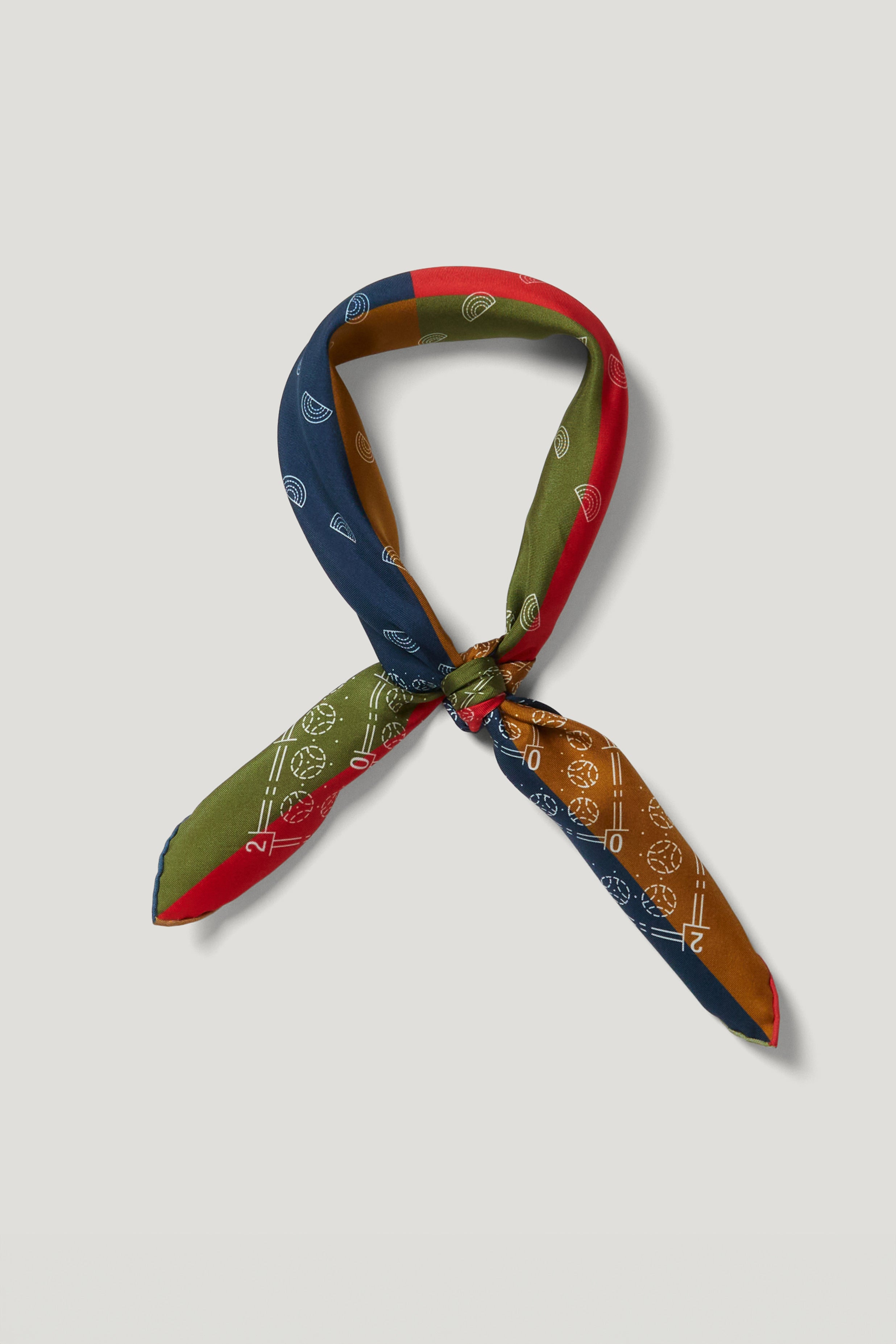 BG10 multicolor scarf