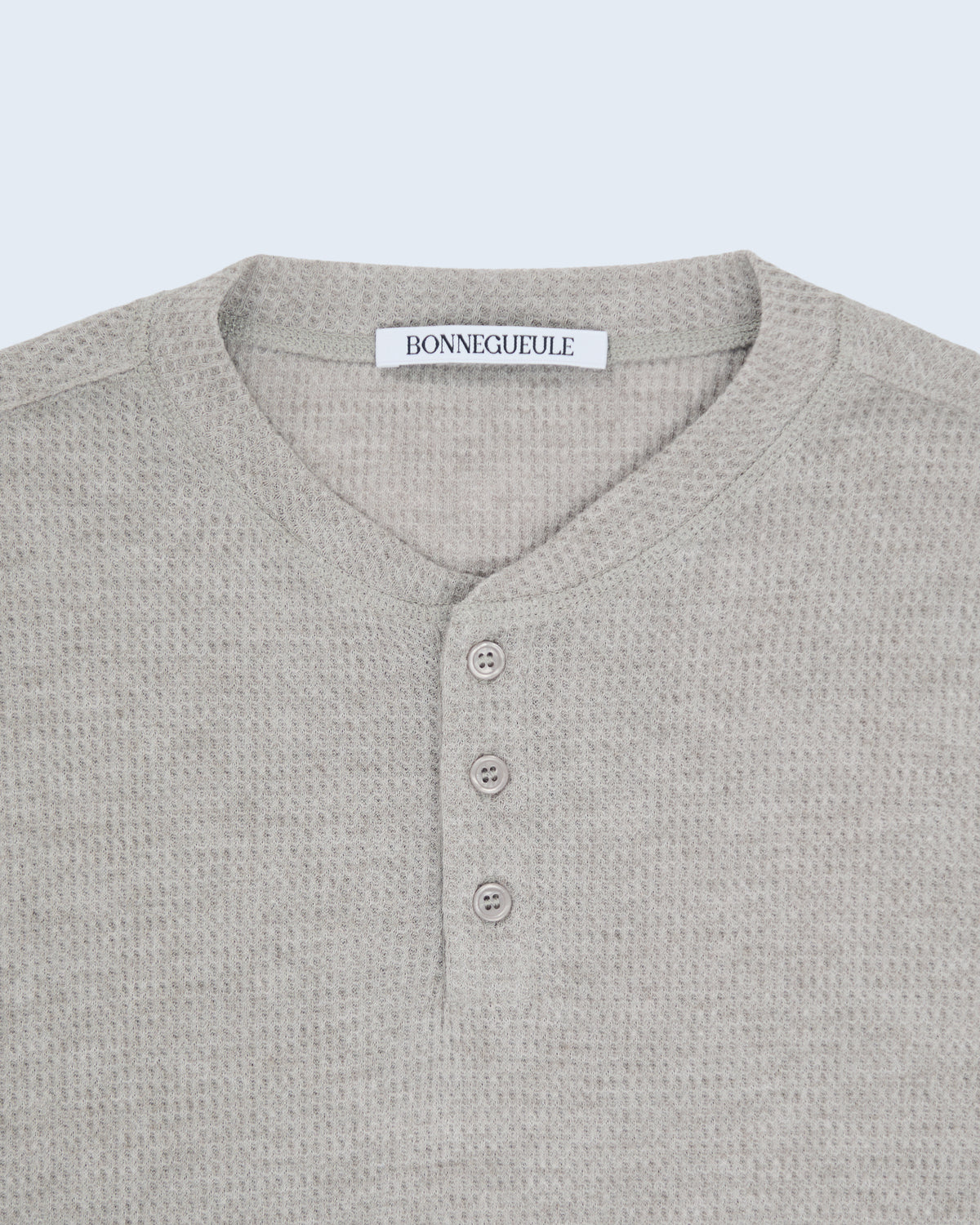 Boston henley in taupe