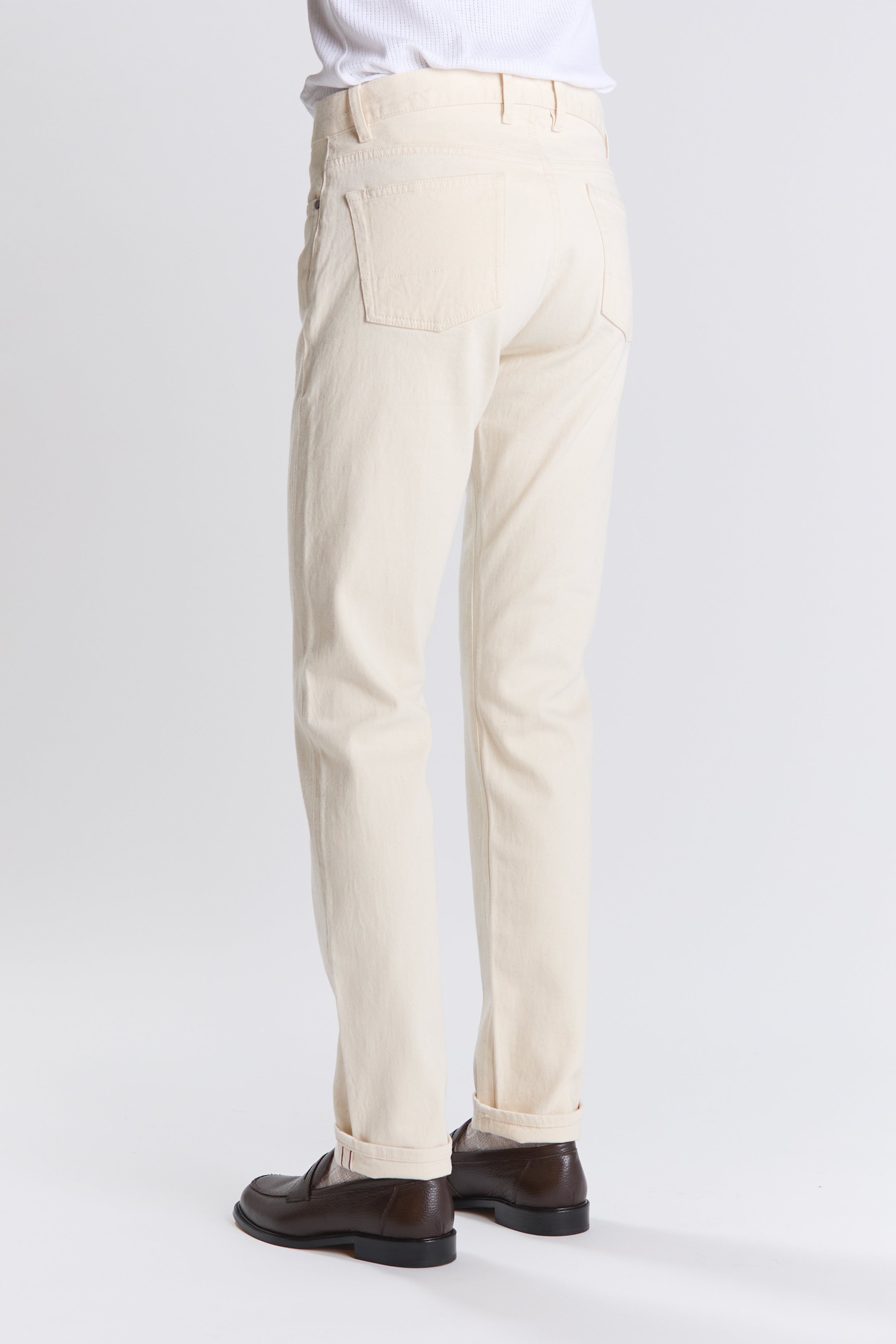 Alberto jeans in ecru