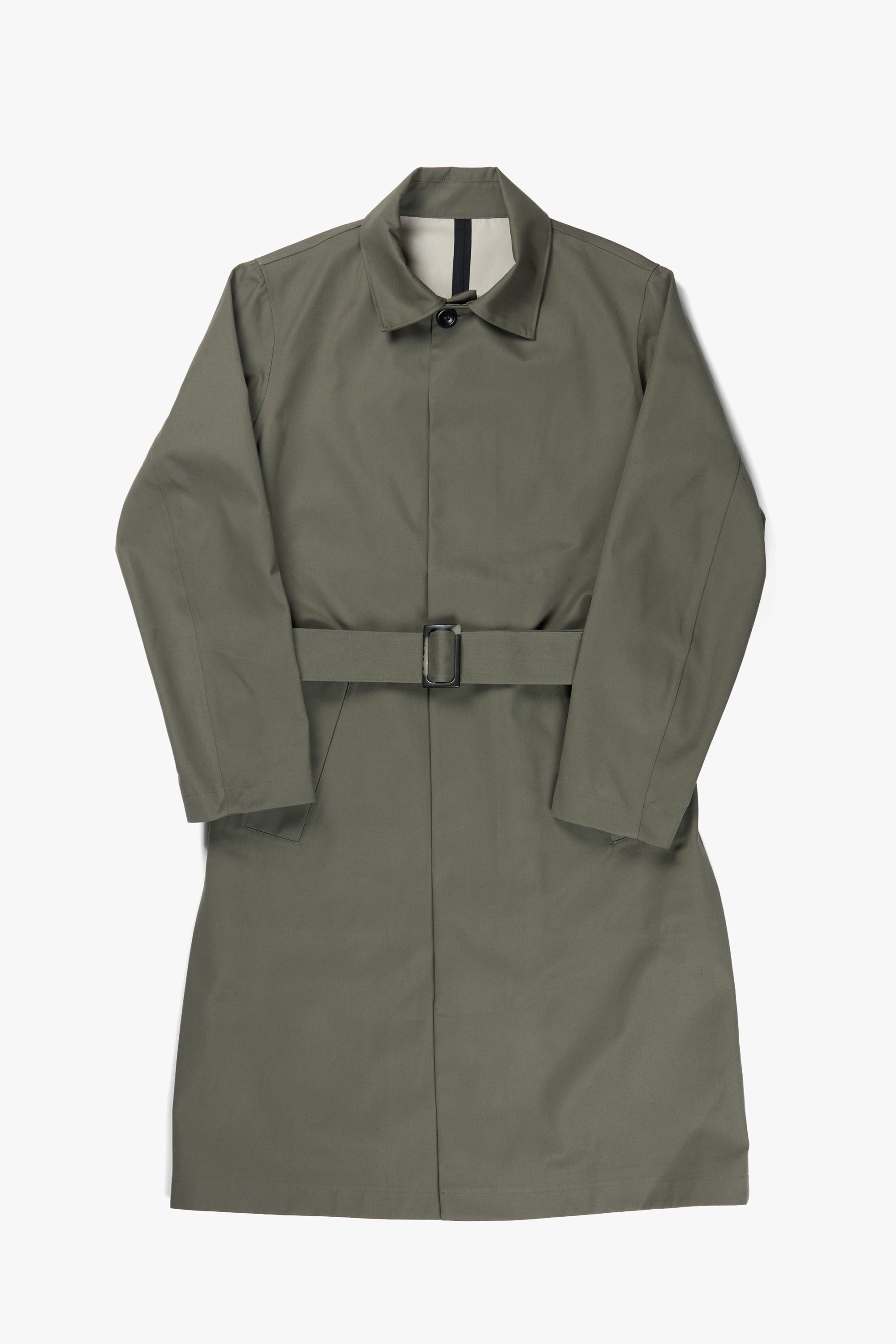 Beaubourg mac coat in sage green