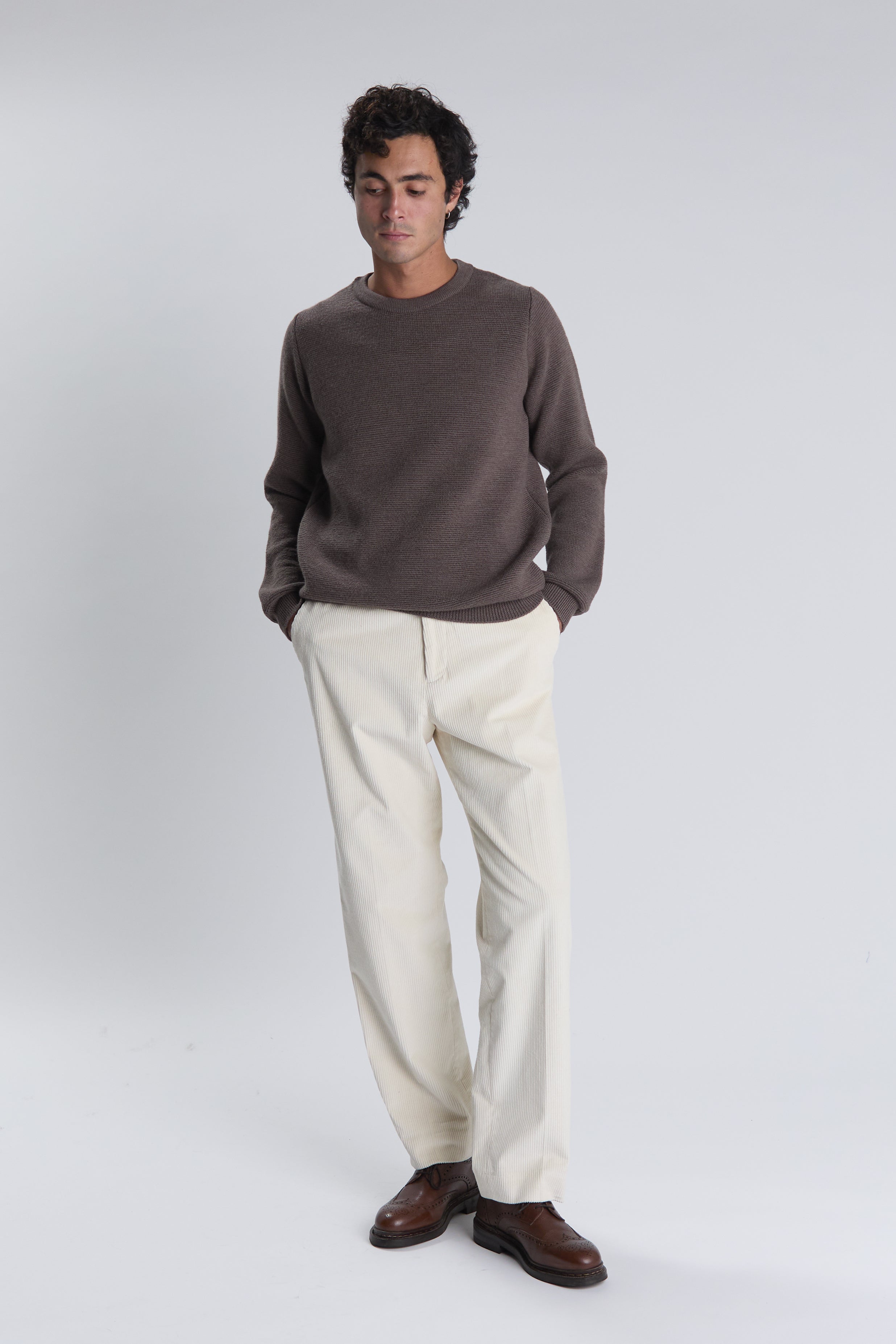 Belleville trousers in ecru
