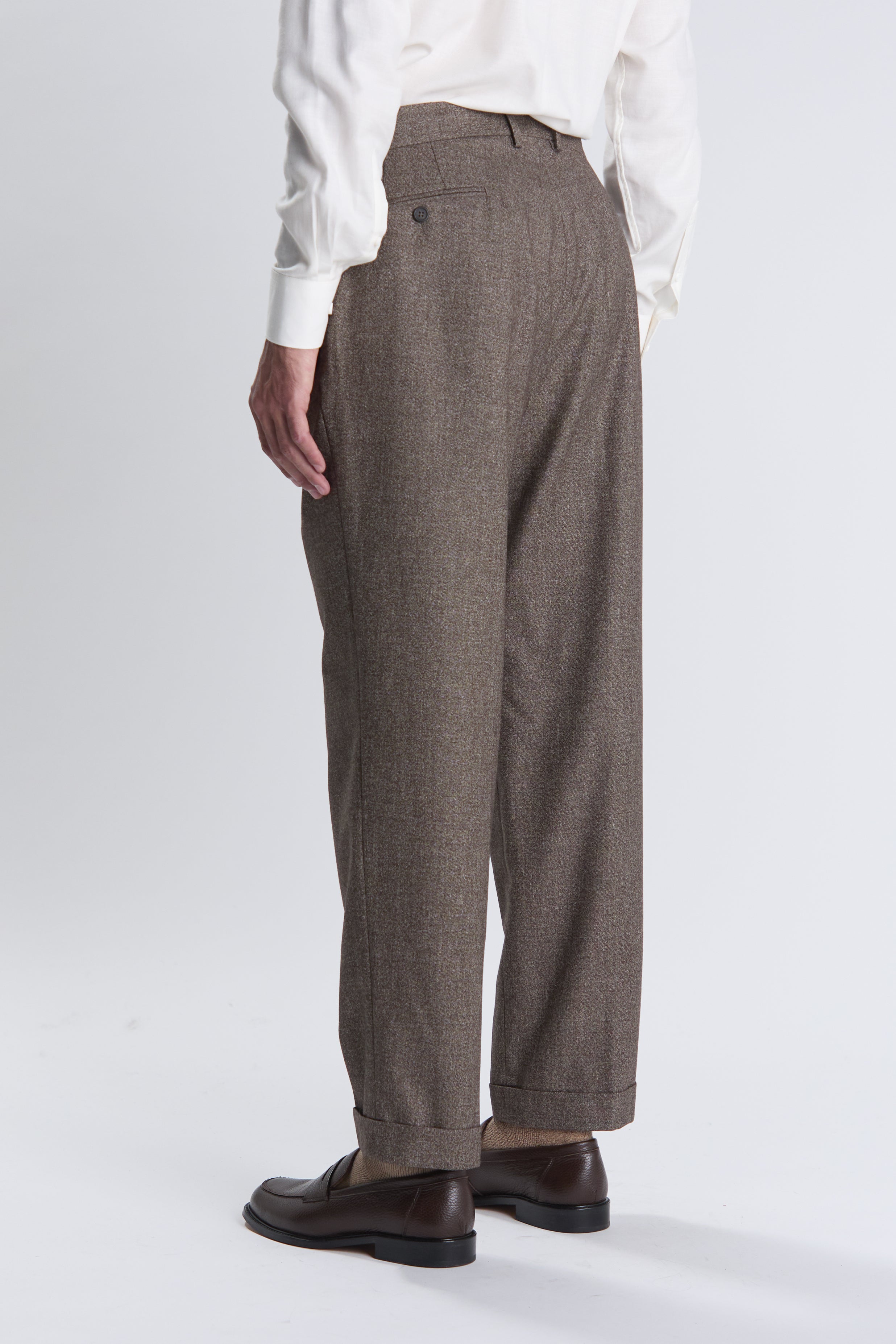 Bergame trousers in taupe
