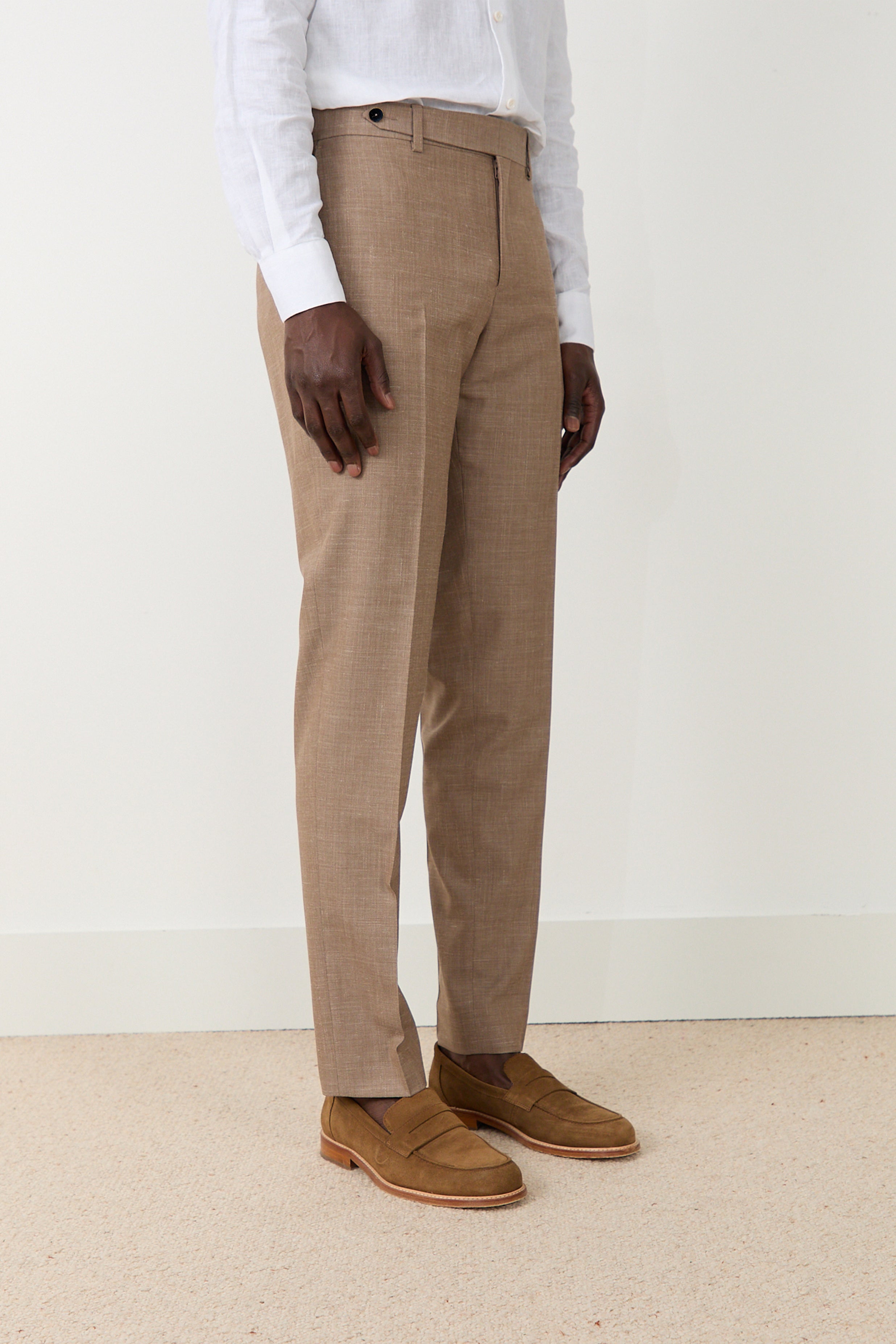 beige dress trousers Uno in Collection:Grad Girls The Ellery Floral Organza Size:30/29
