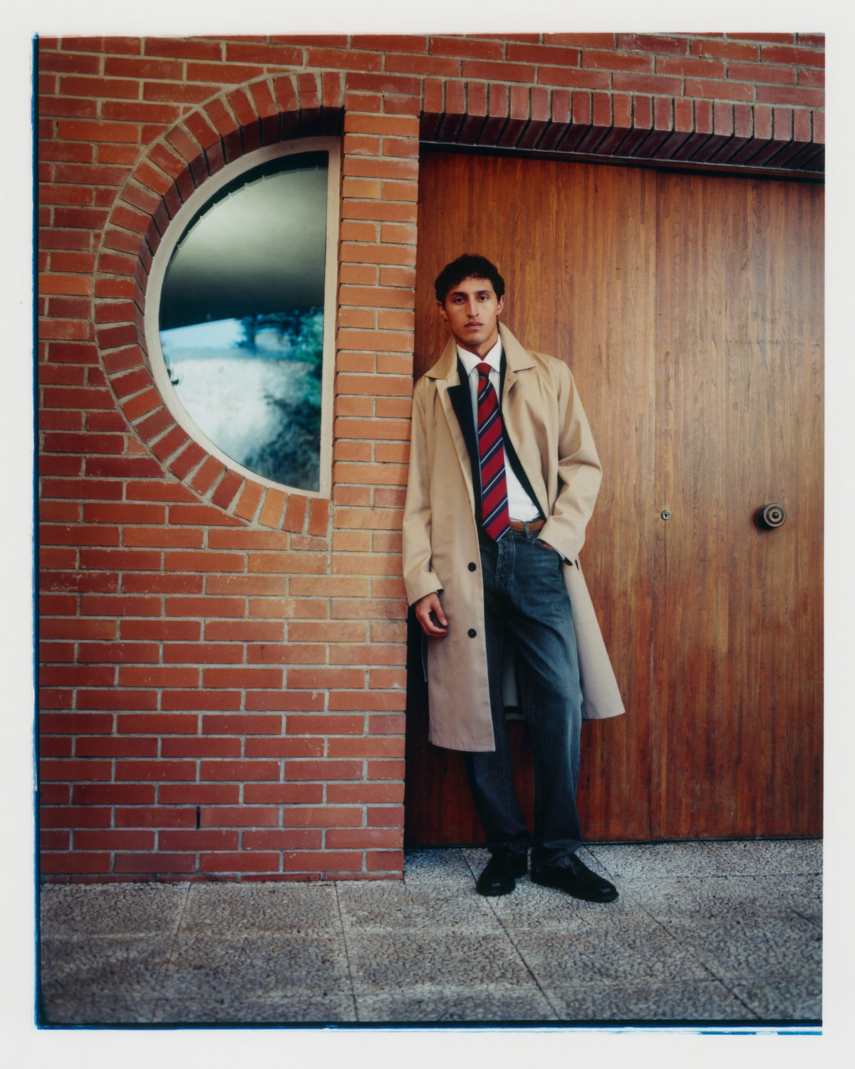 Beaubourg mac coat in beige