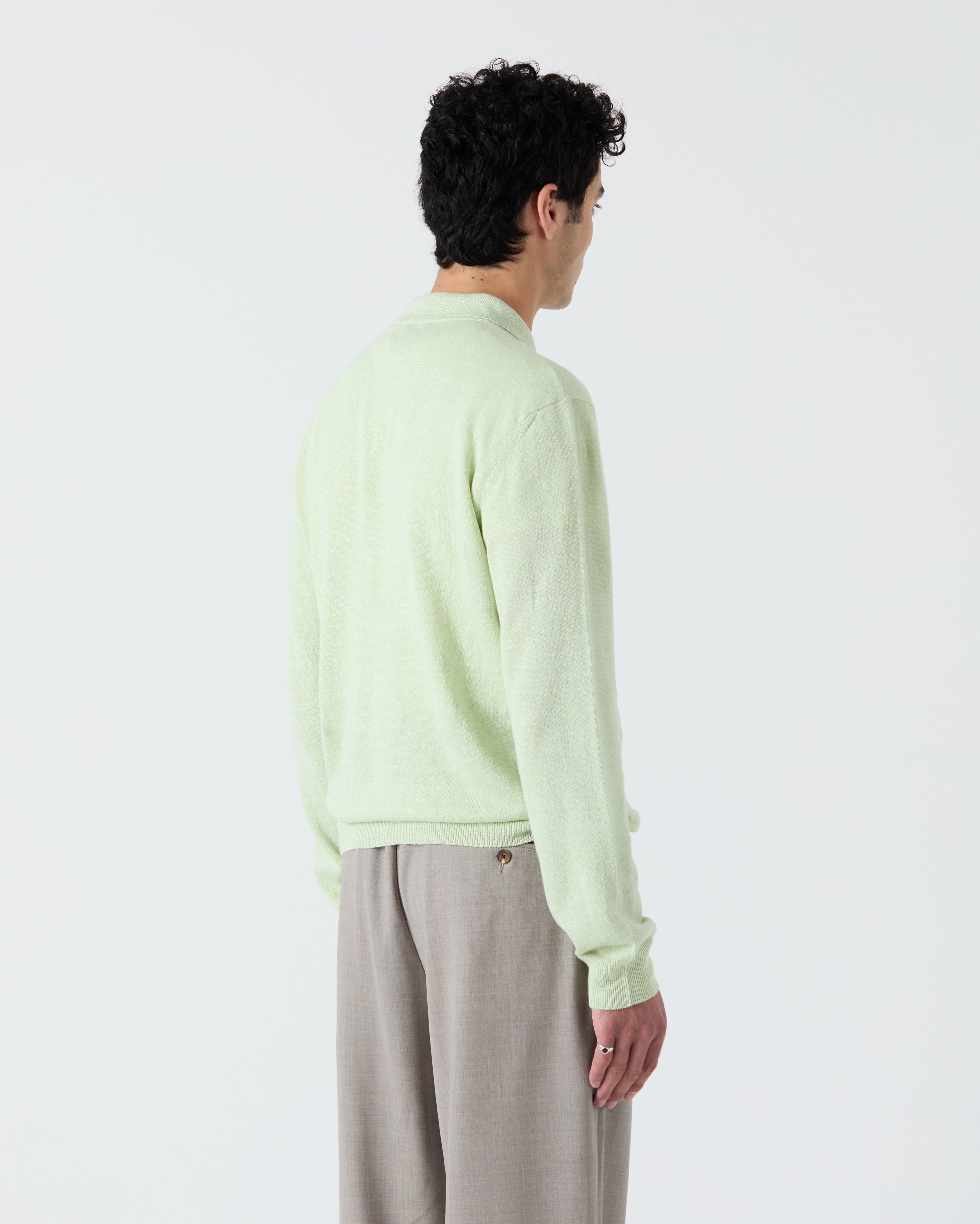 Padova sweater in pastel green