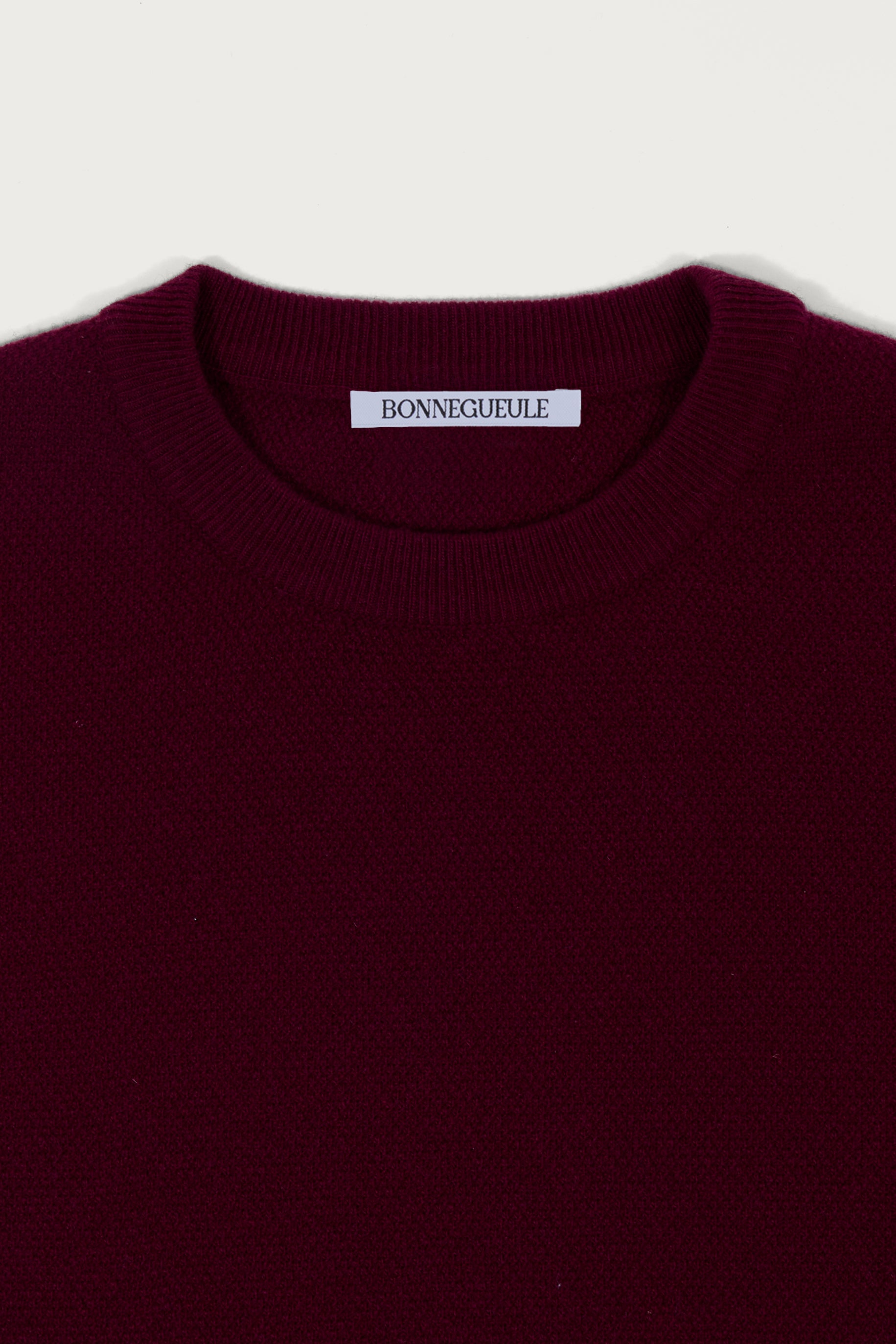 Veneto sweater in burgundy