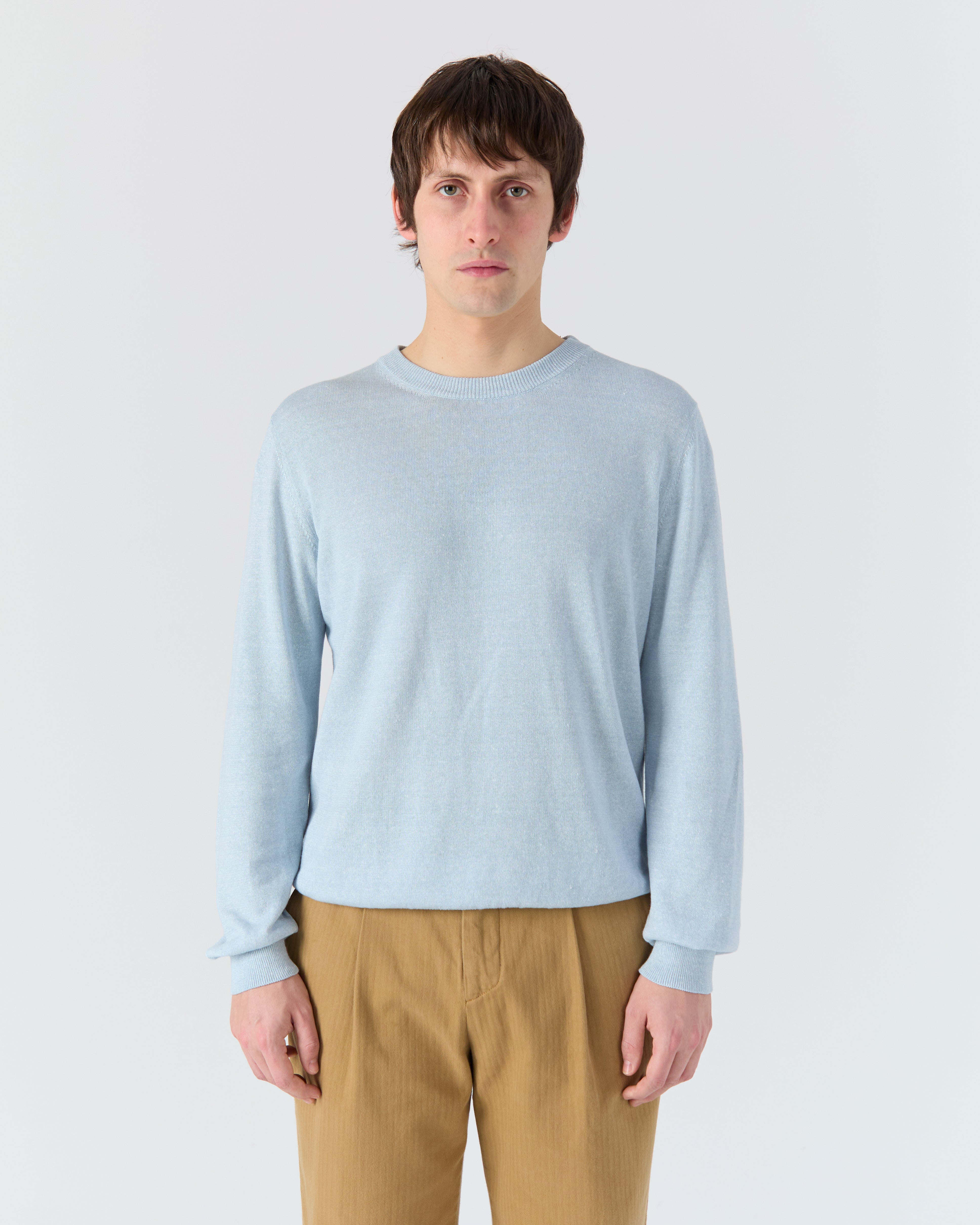Veneto sweater in sky blue