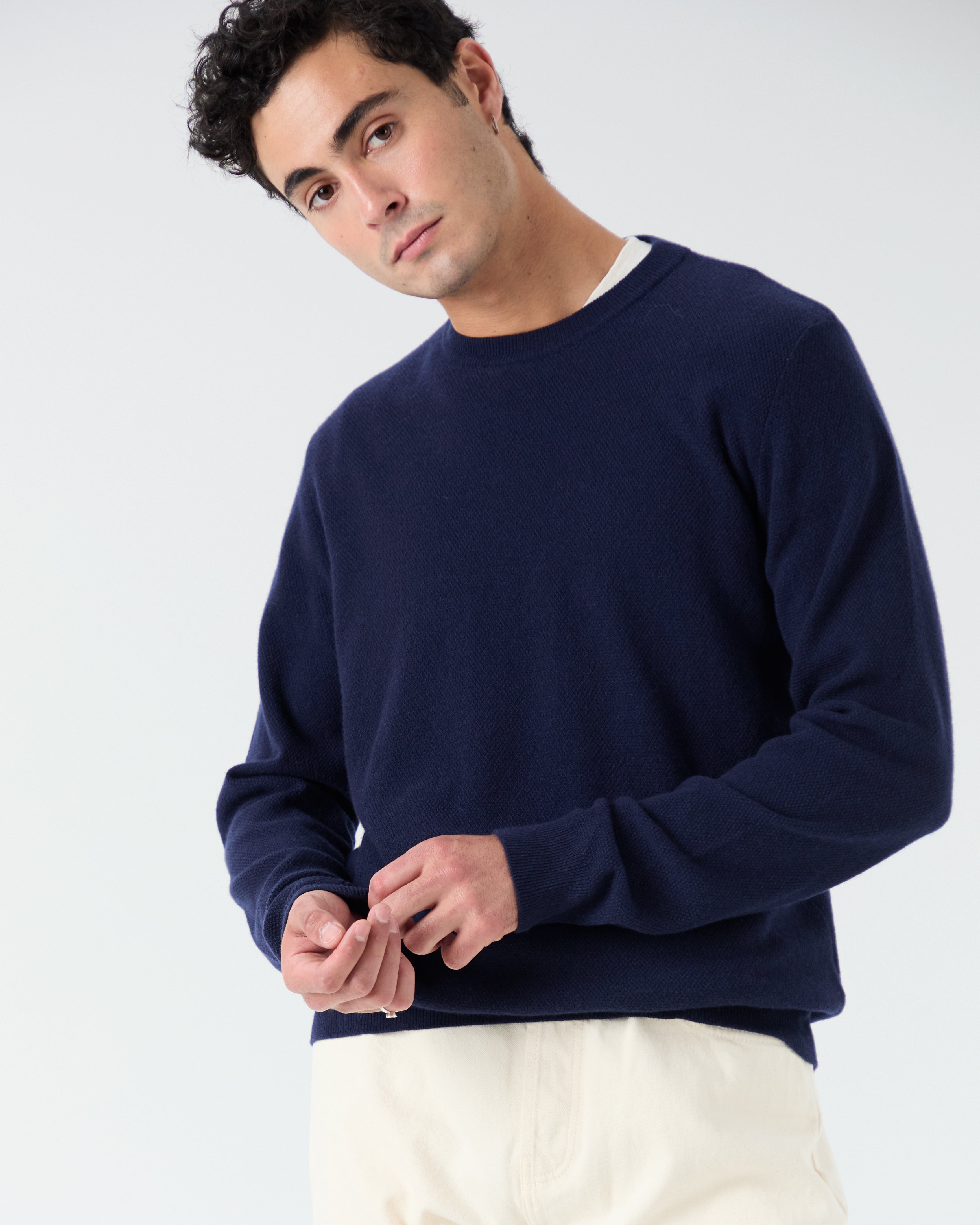 Veneto sweater in navy