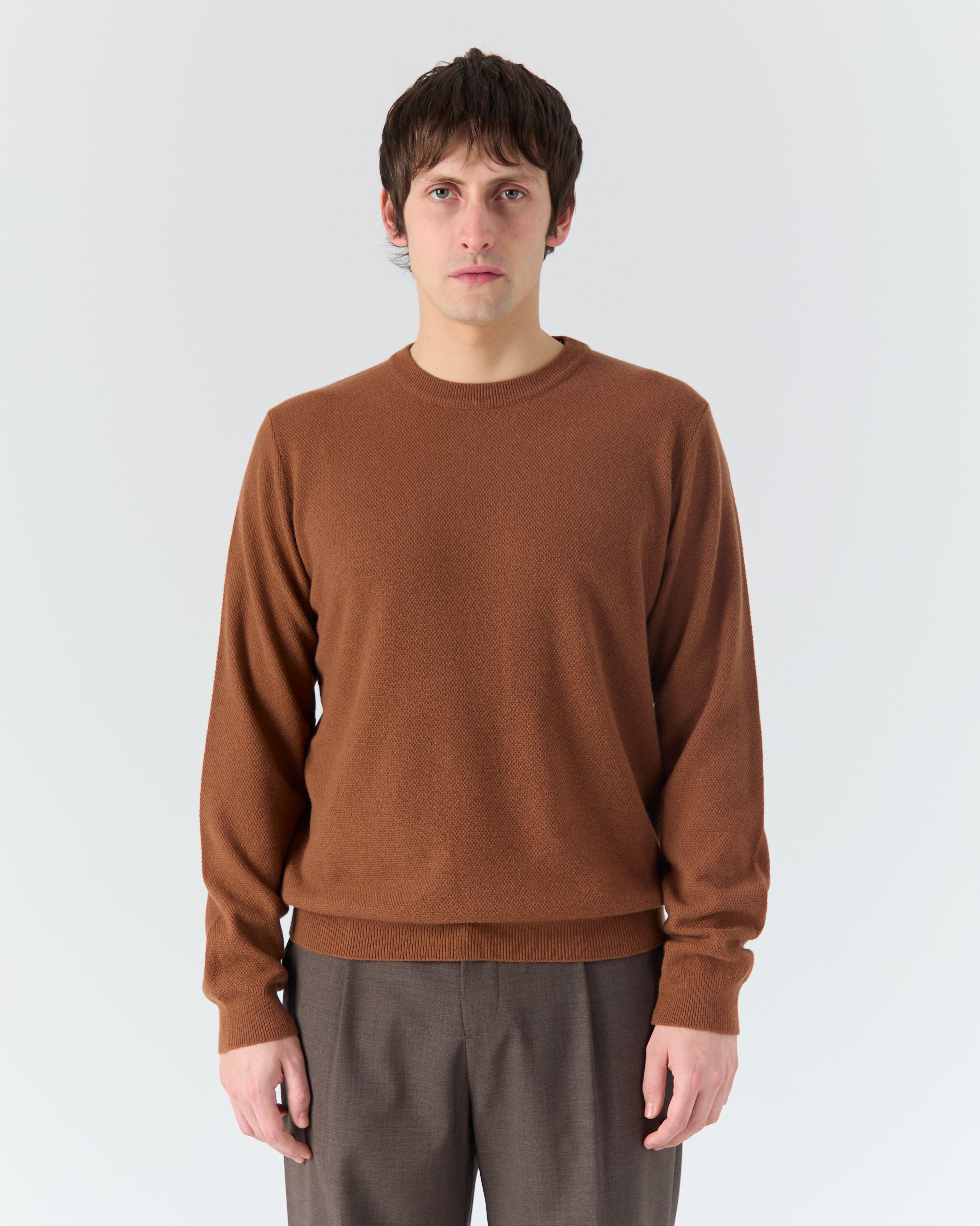Veneto sweater in hazelnut