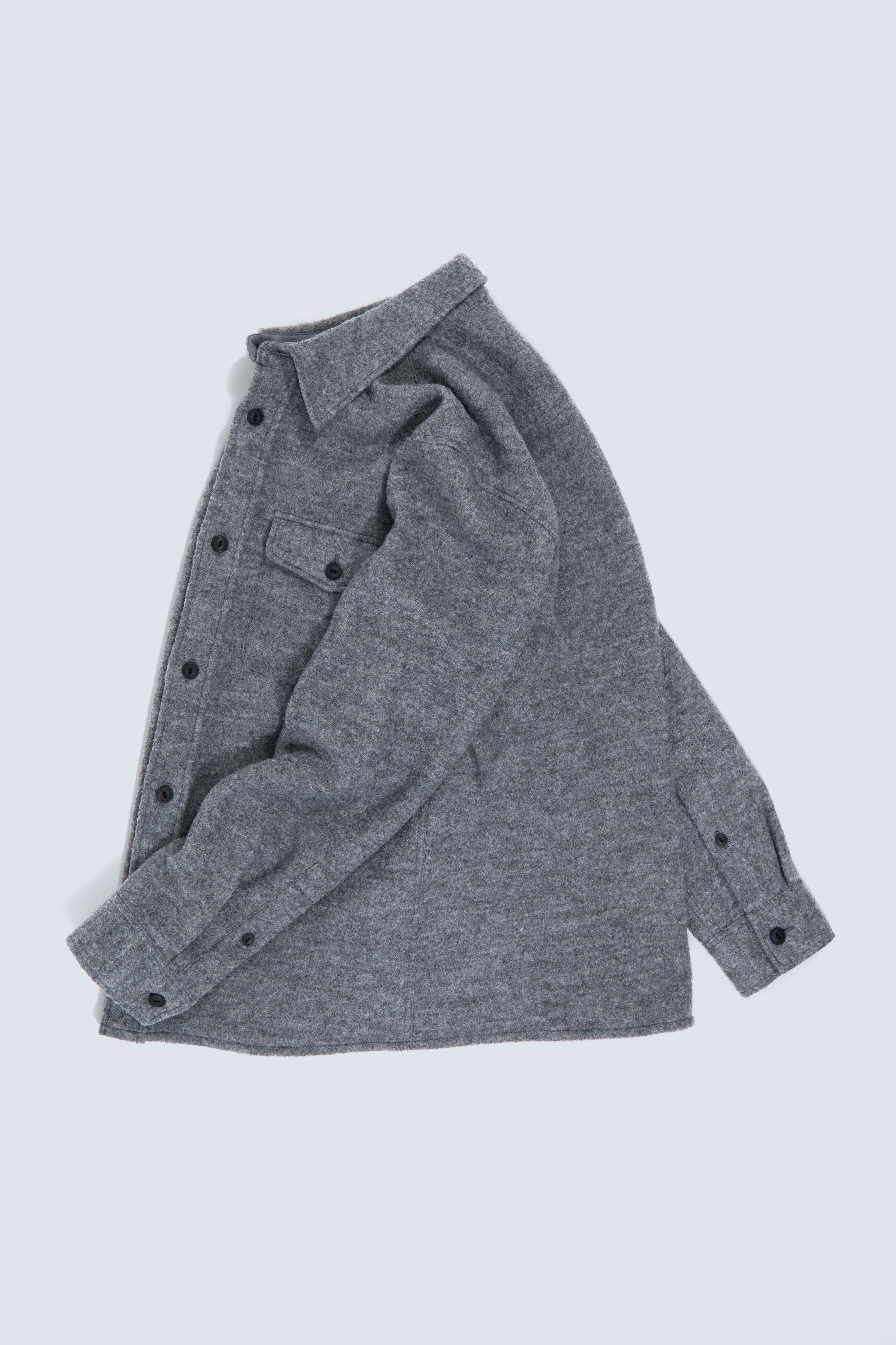 Milo overshirt in gray