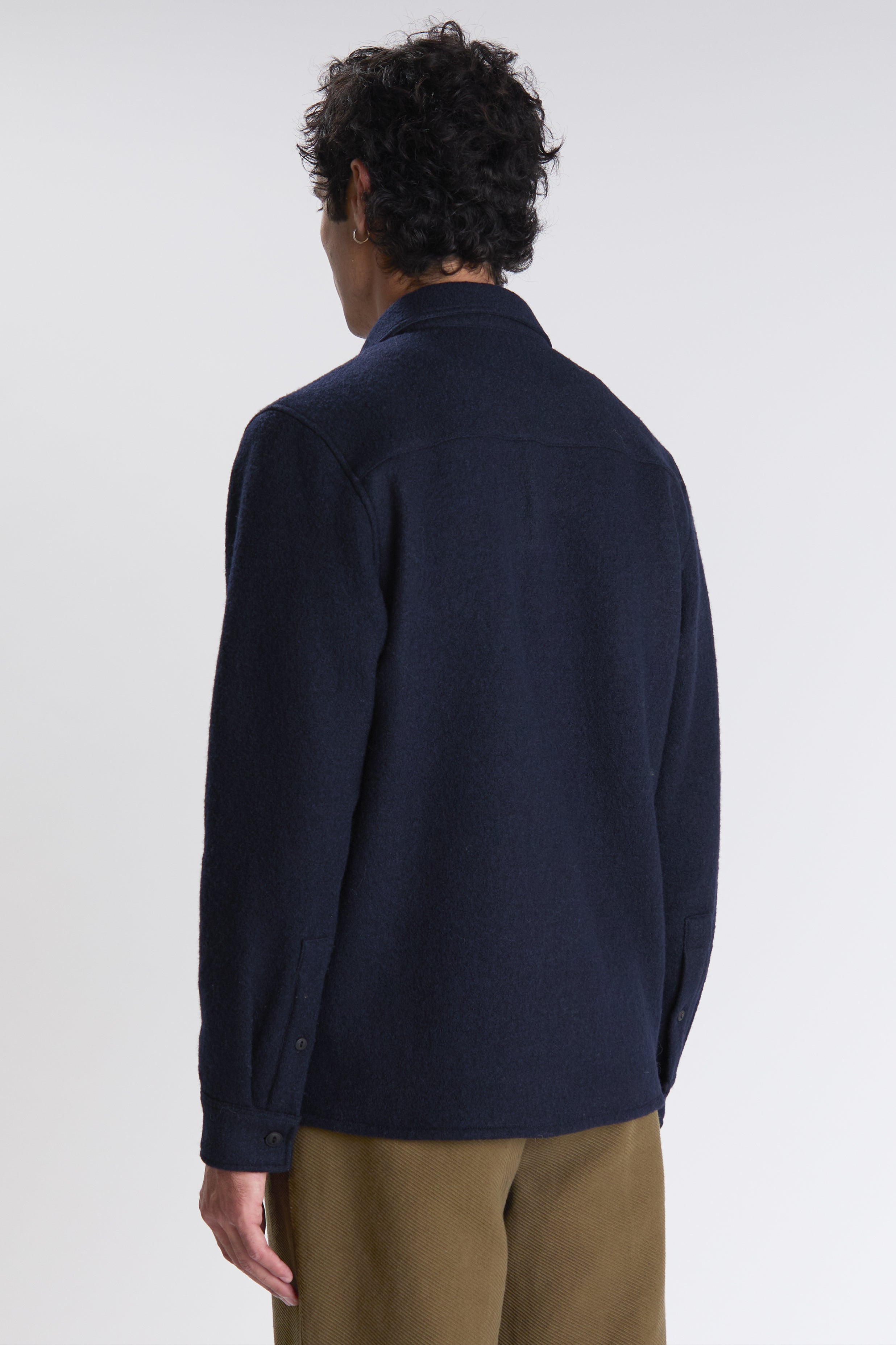 Milo overshirt in navy