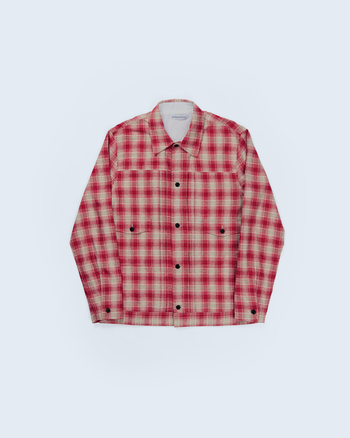 Nara overshirt in red