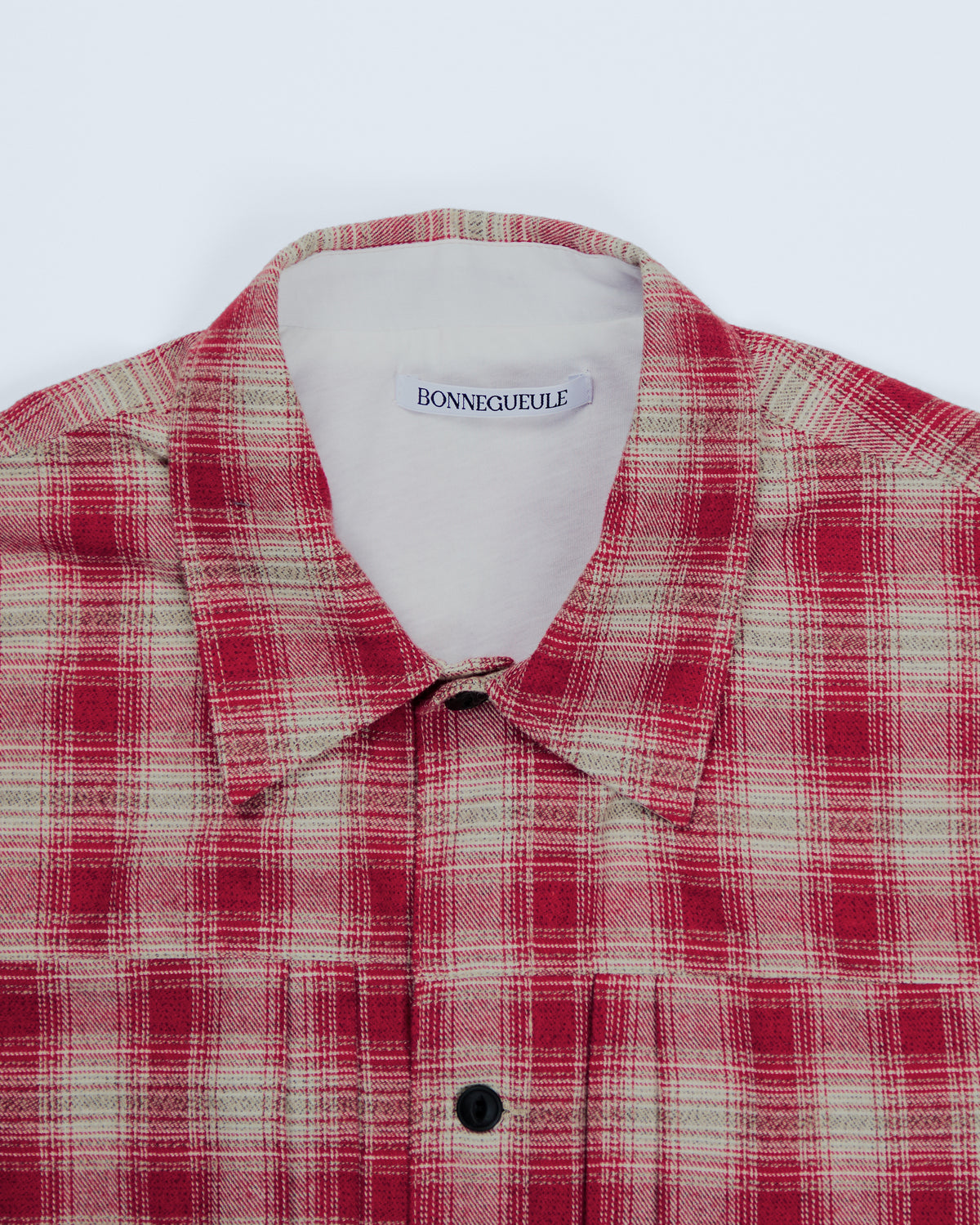 Nara overshirt in red