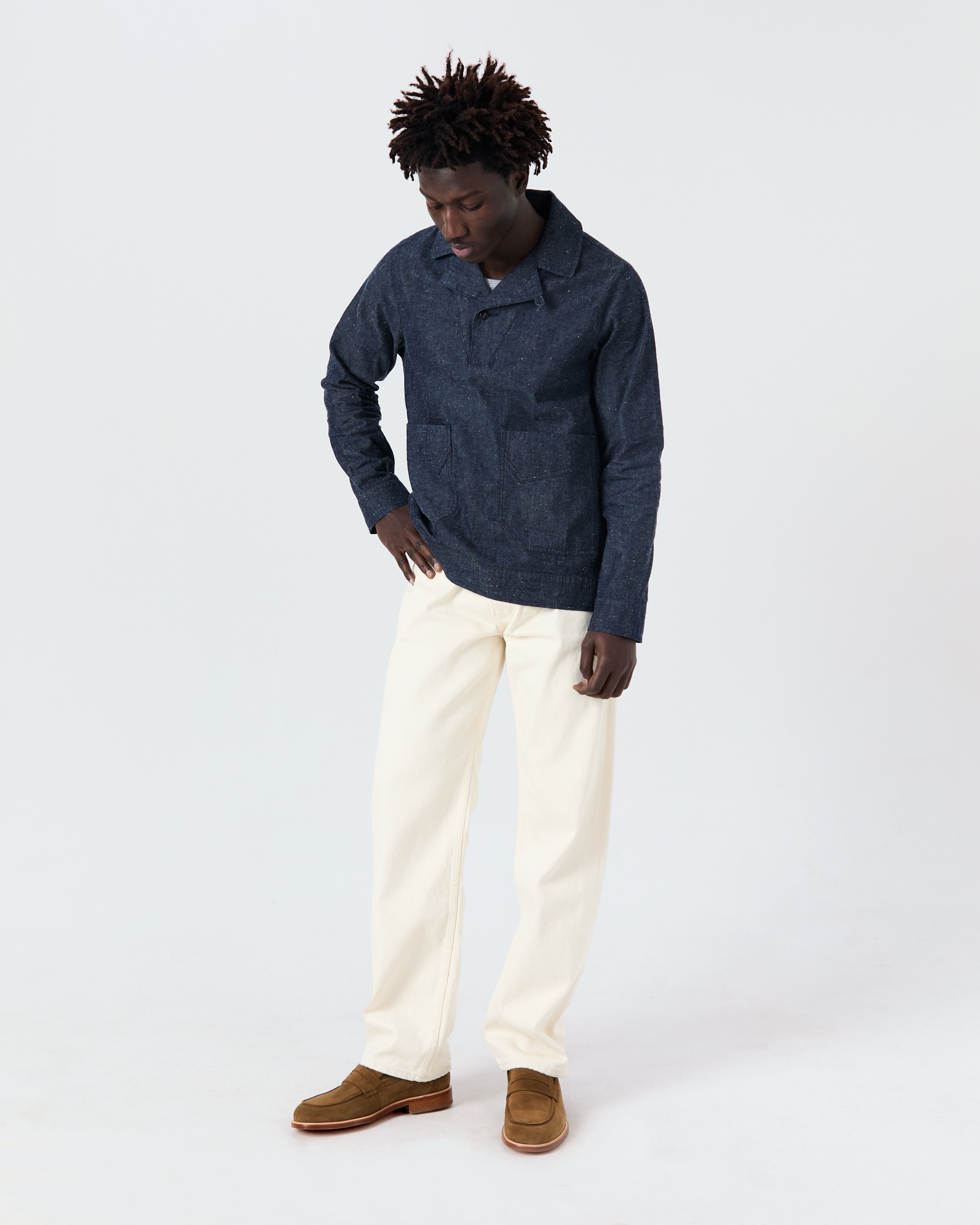 Erquy vareuse in indigo