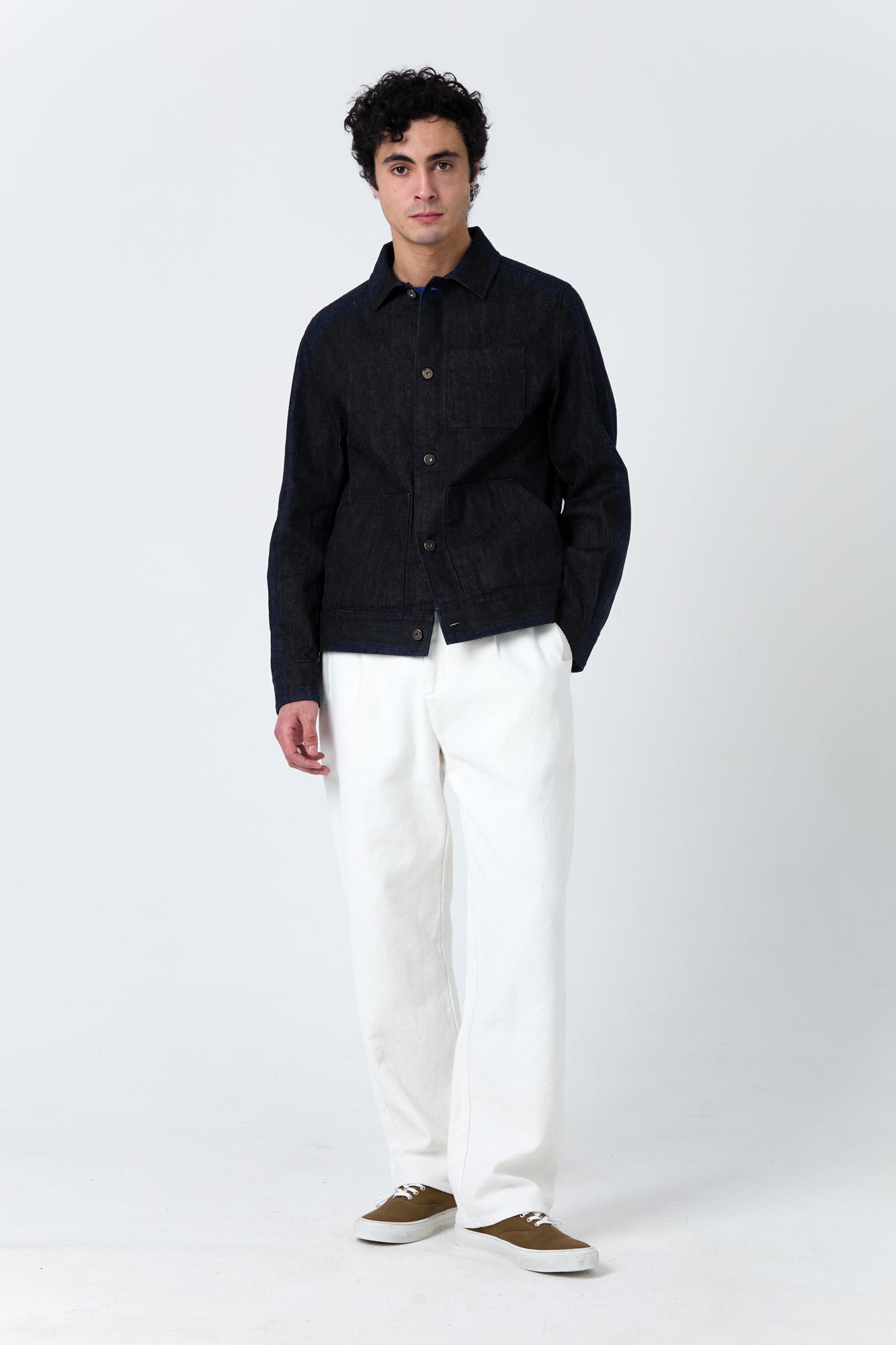 Veste Bergame indigo