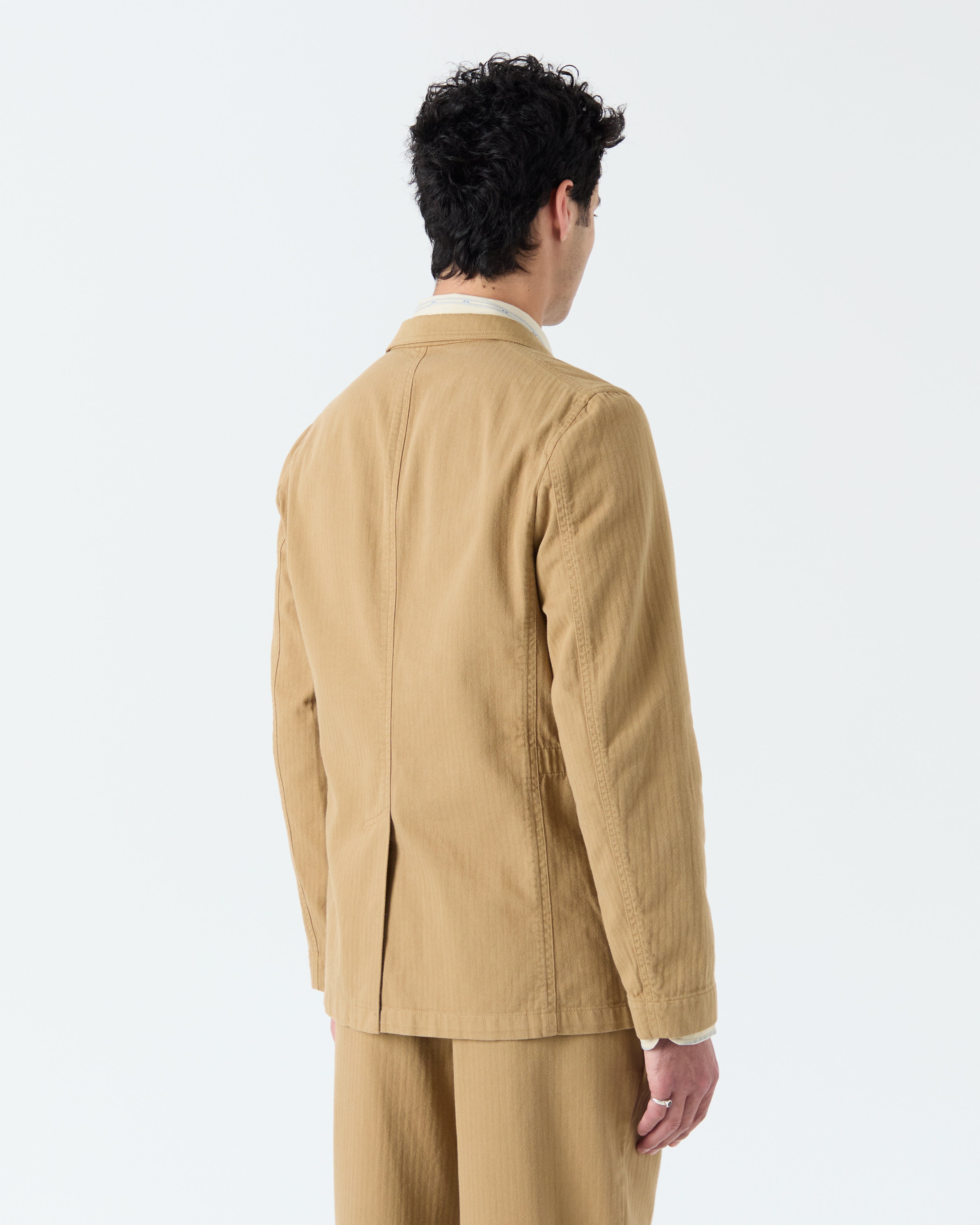 Sorrente jacket in sand