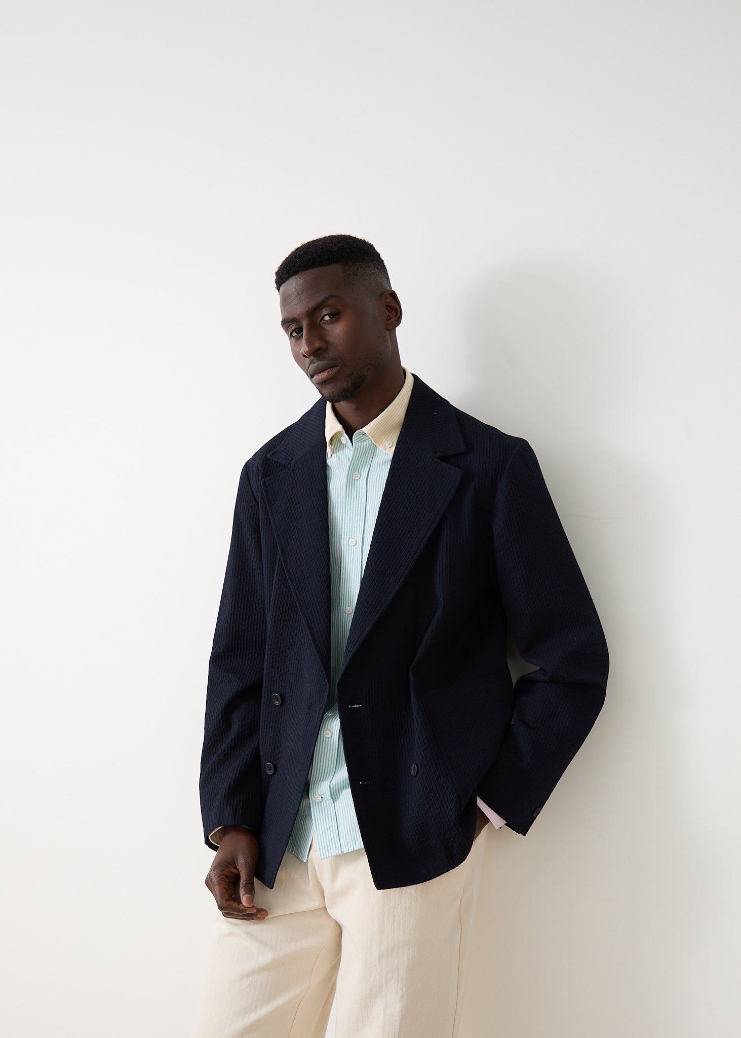 Otranto jacket in navy