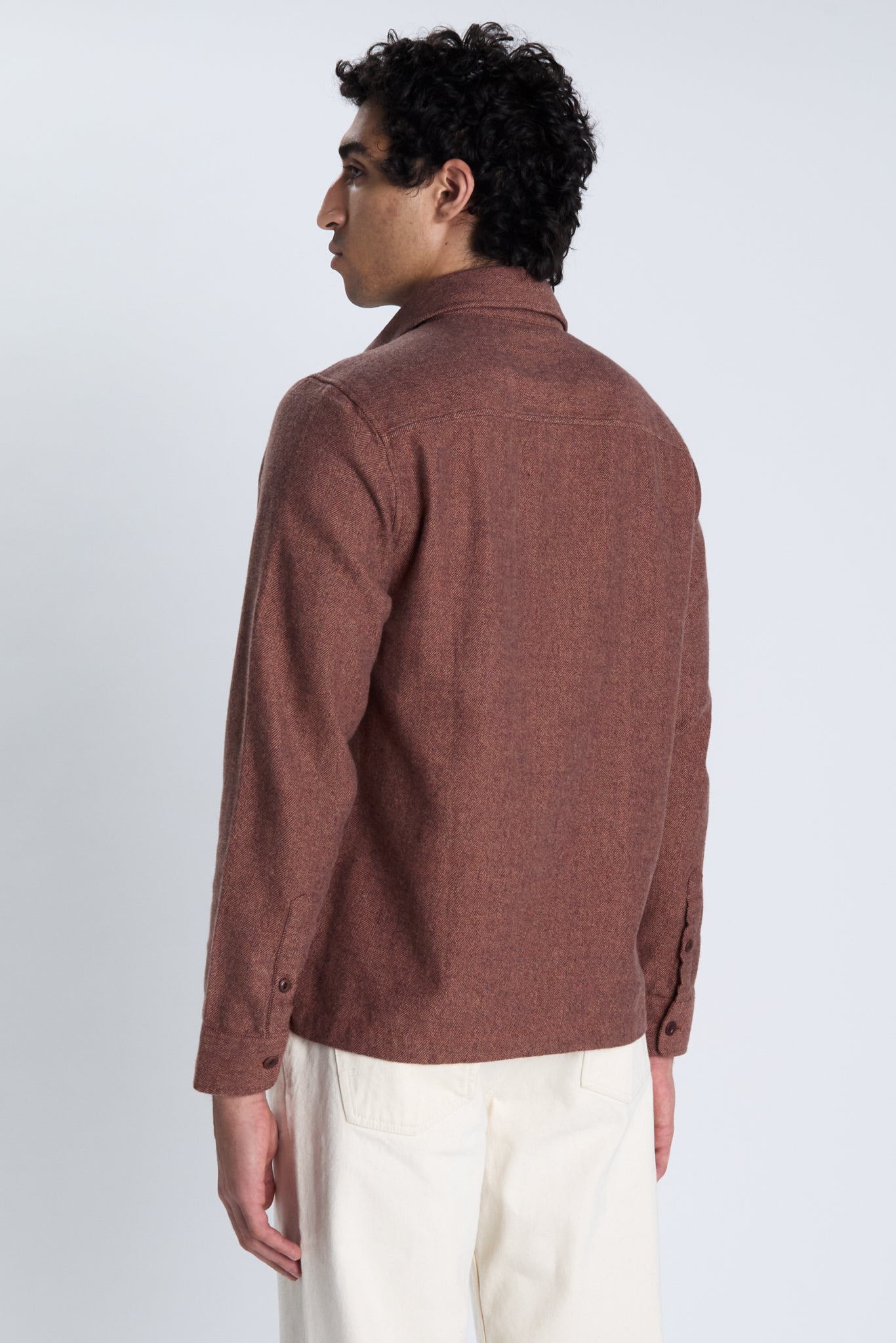 Benton shirt in rust