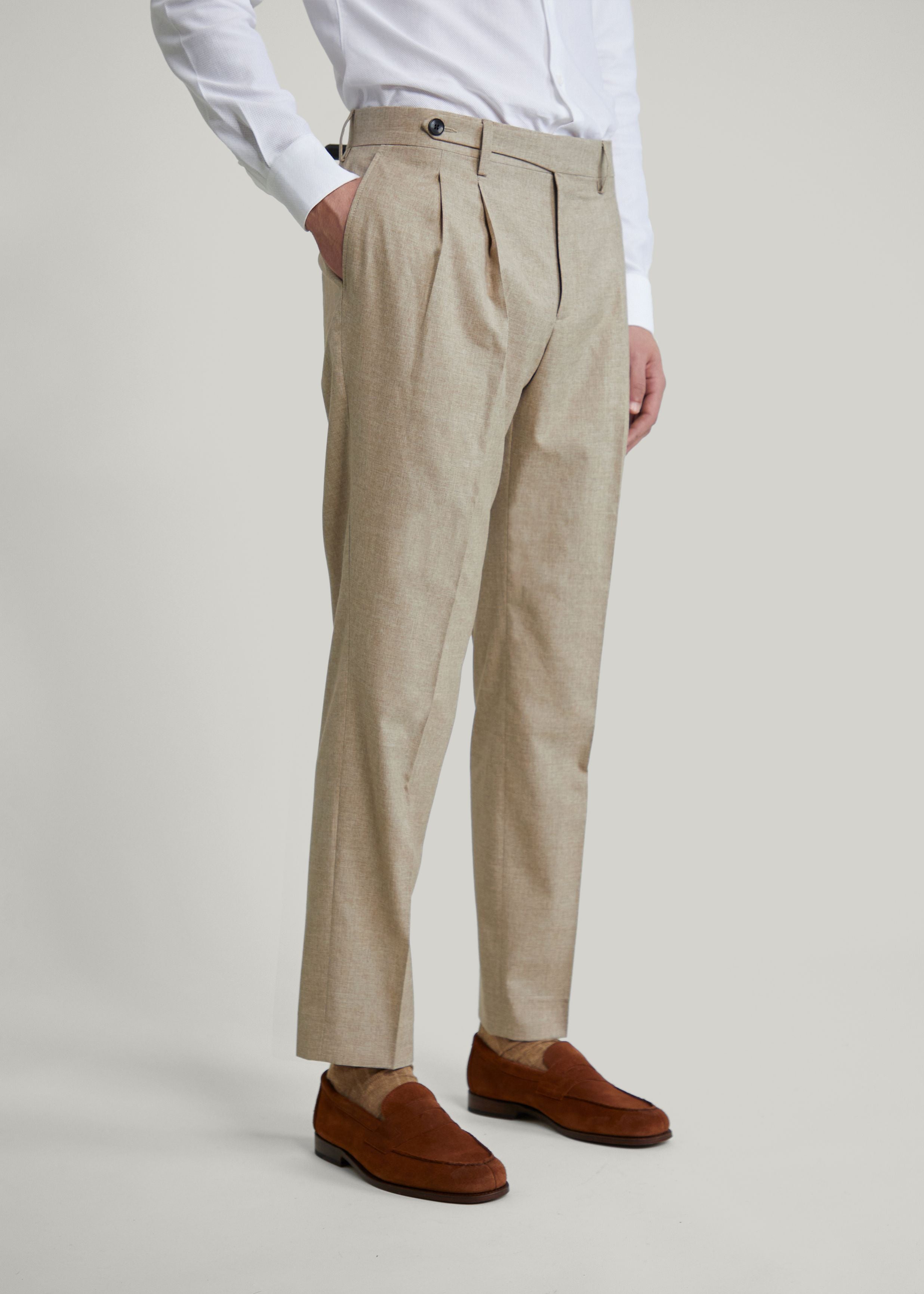 Pantalon Toso beige - 3