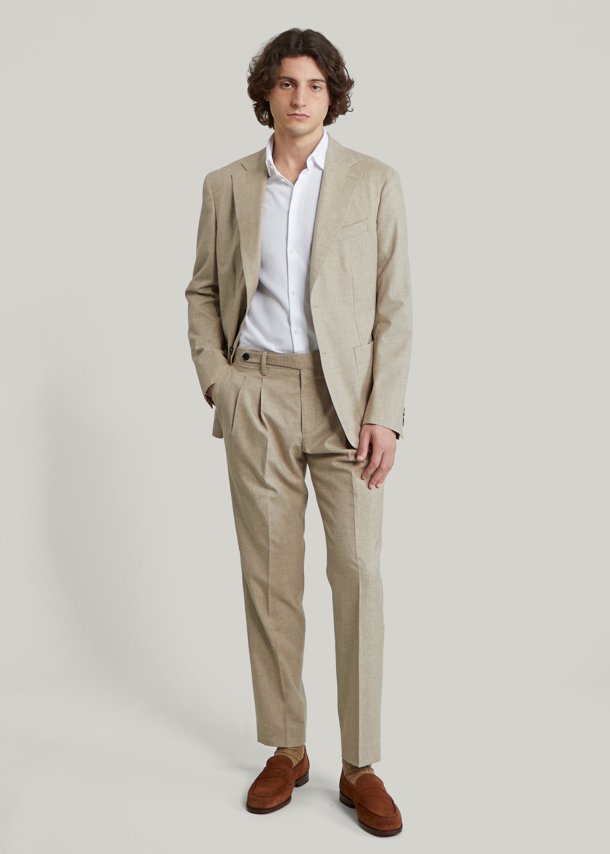 Pantalon Toso beige - 3