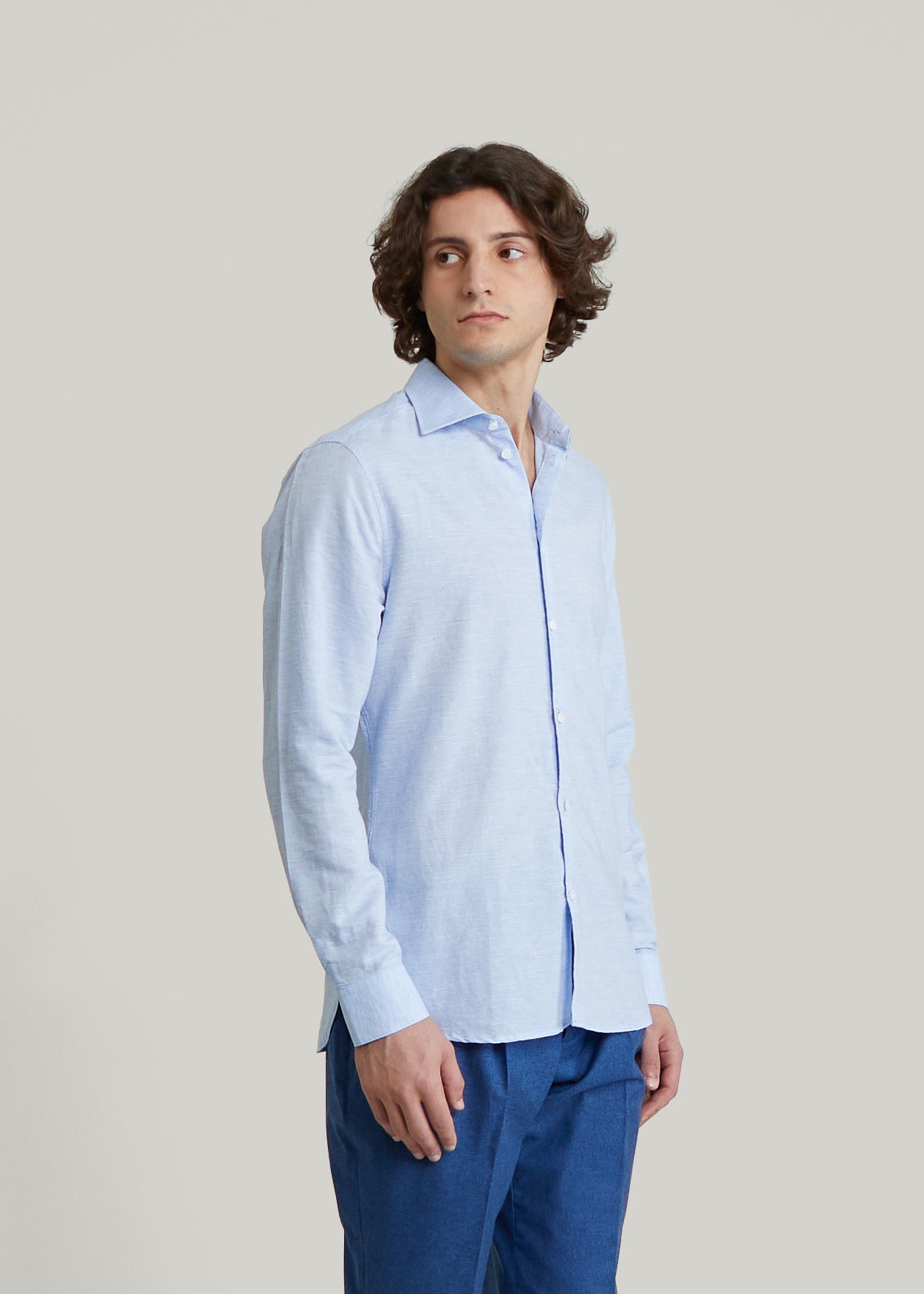 Chemise bonnegueule sale