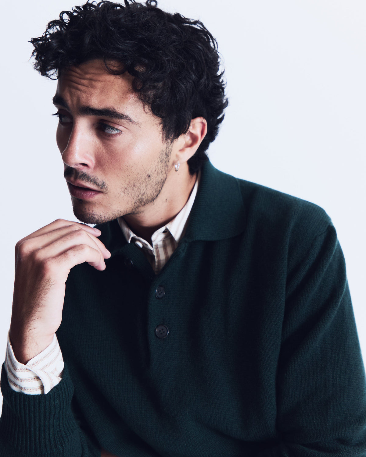 Padova sweater in loden green