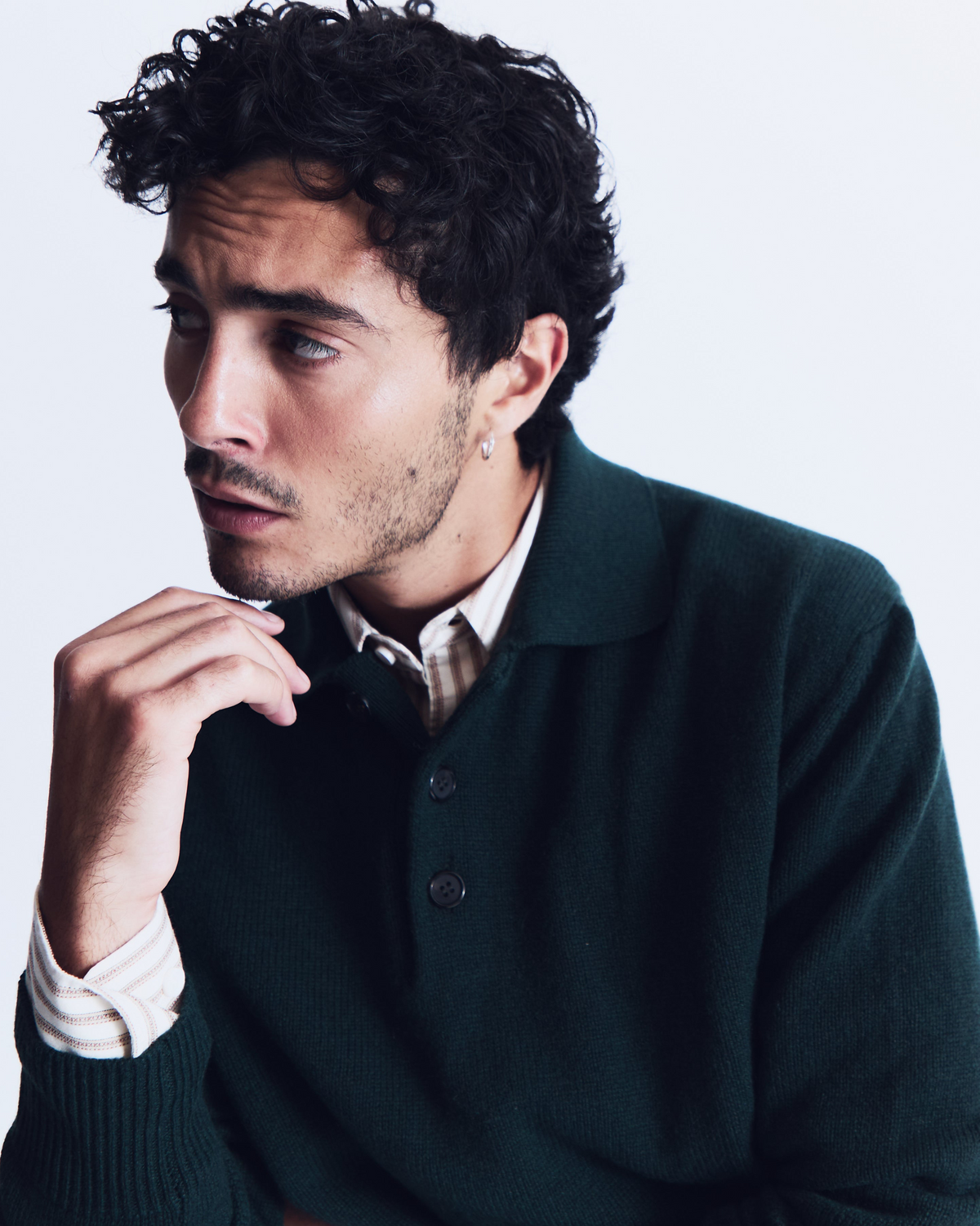 Padova sweater in loden green