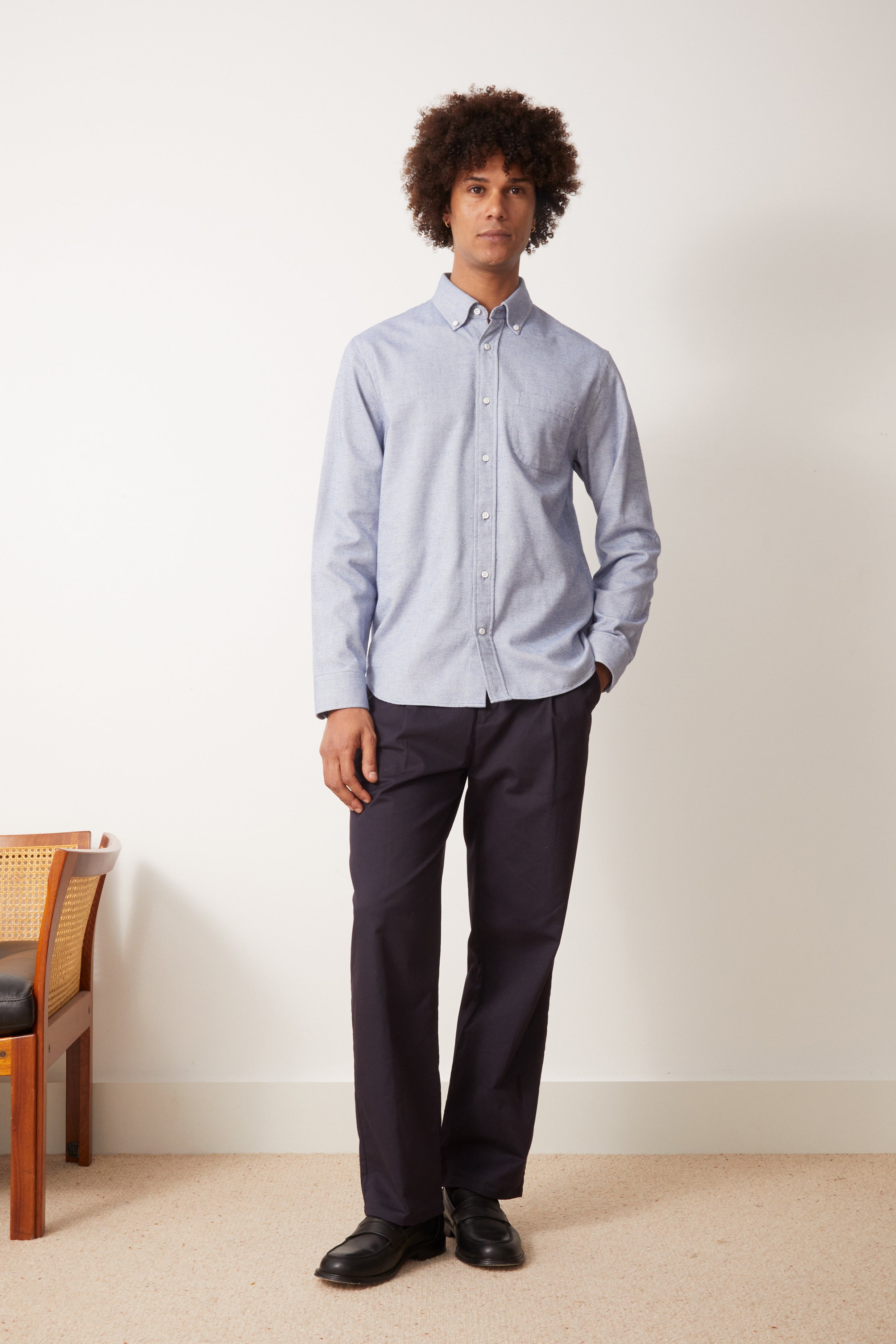 Calvi shirt in blue