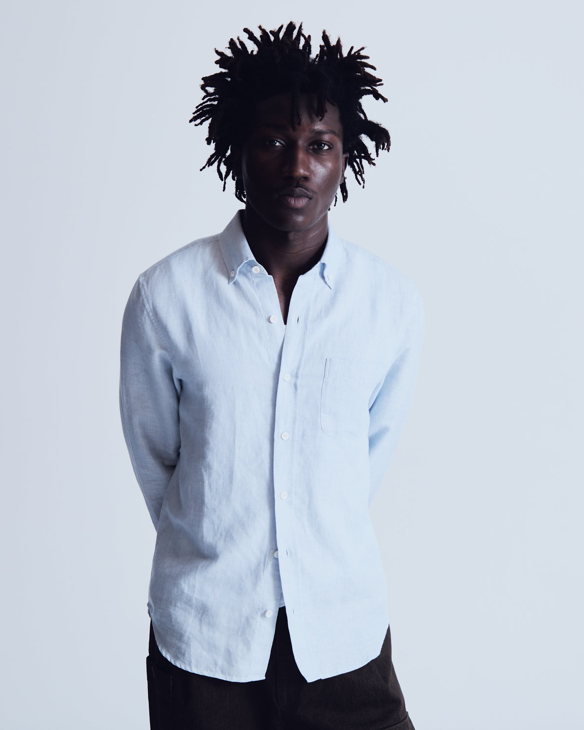 Calvi shirt in sky blue