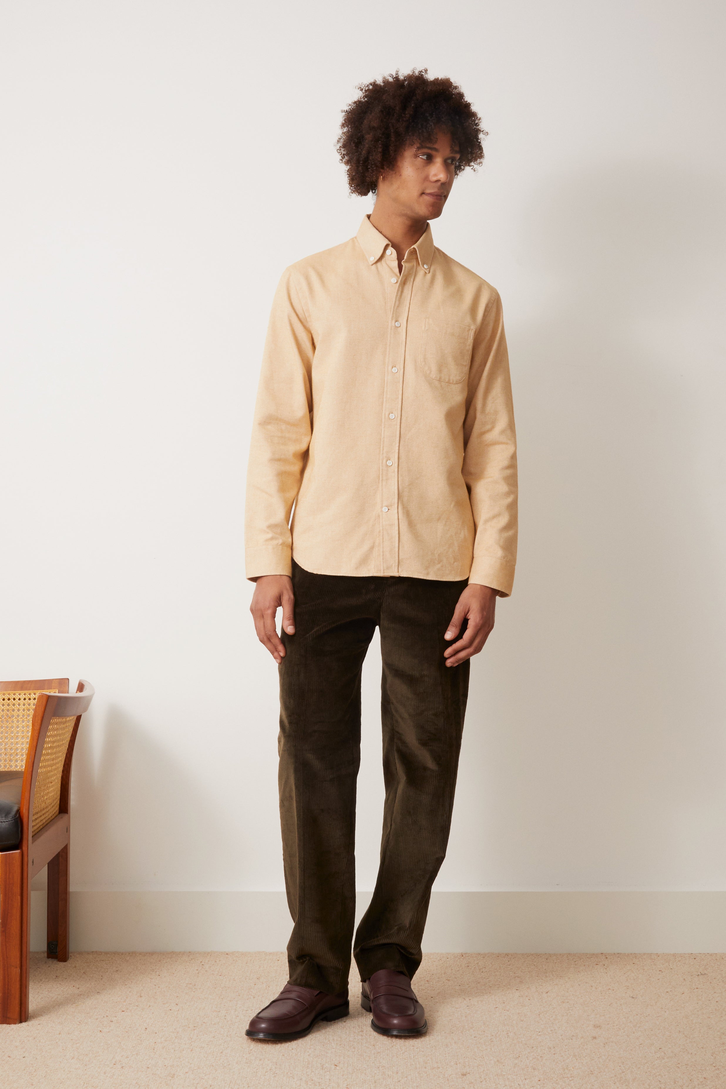 Calvi shirt in honey