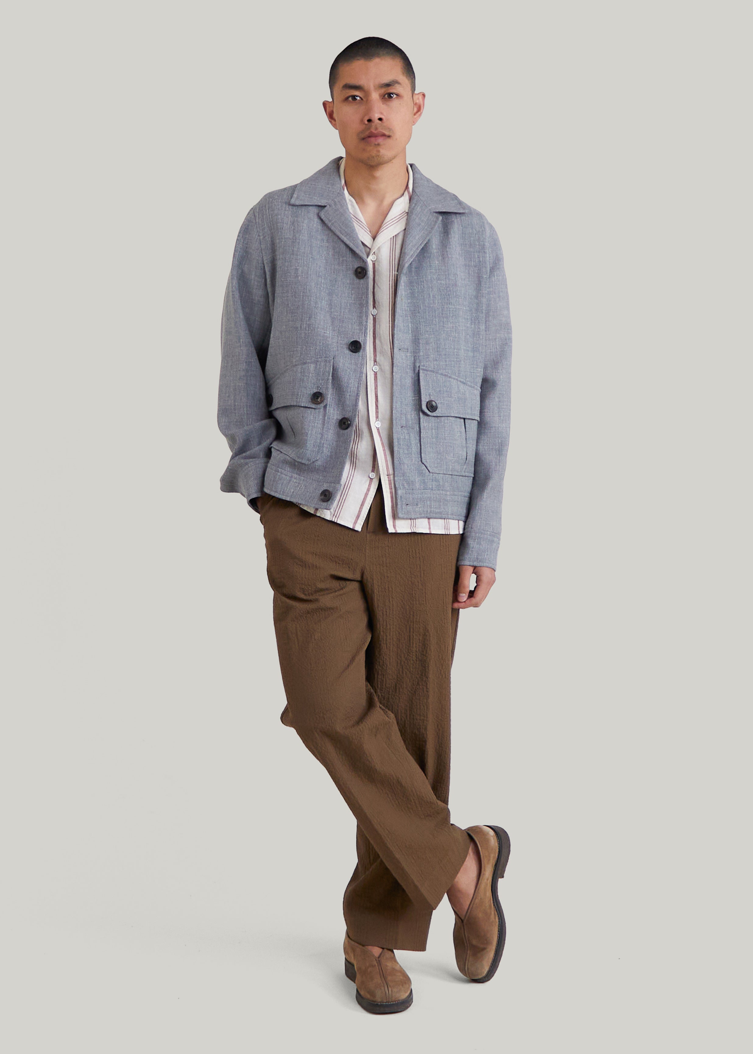 Blouson Alserio gris-bleu - 3