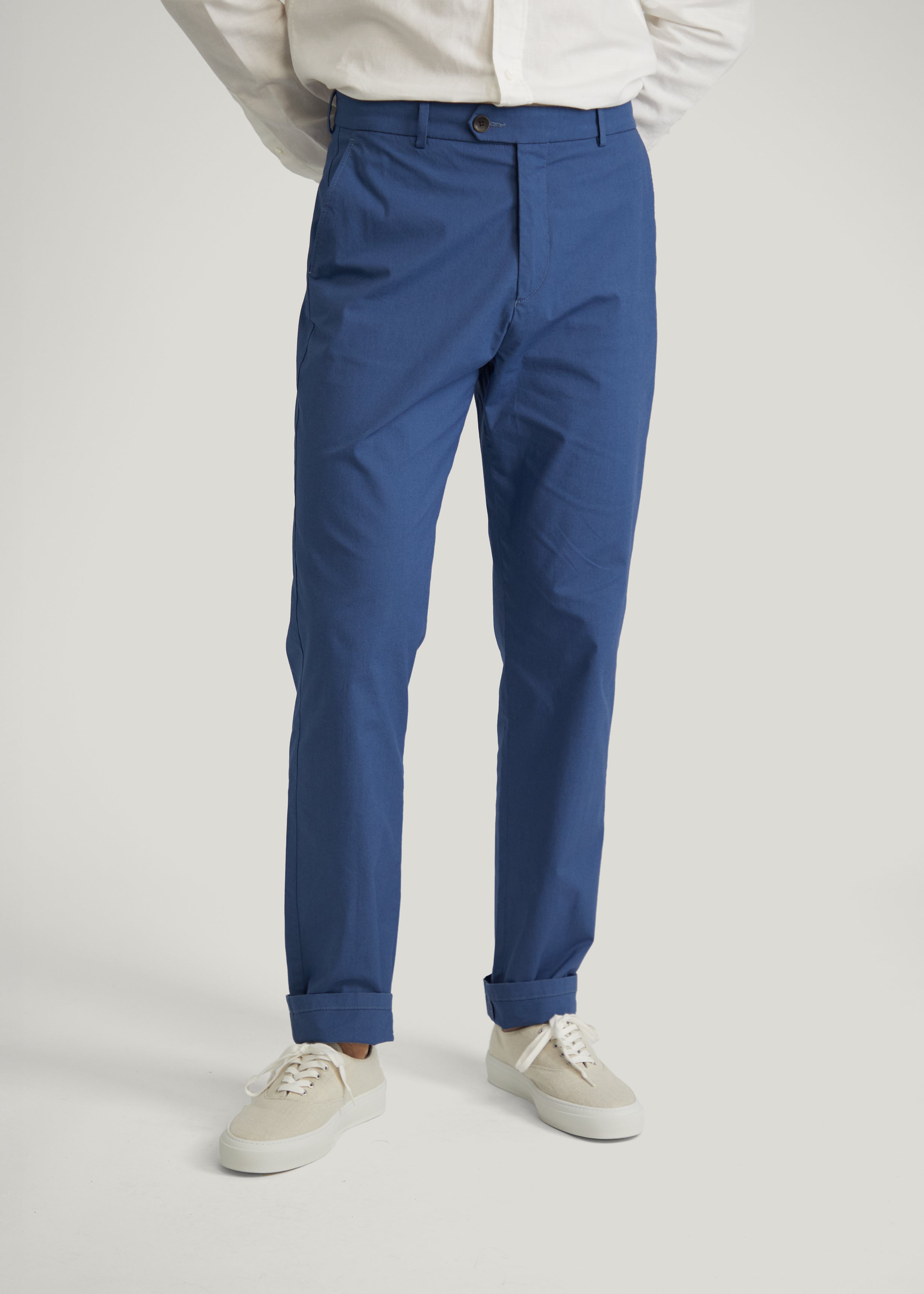 Axel LT chinos in storm blue